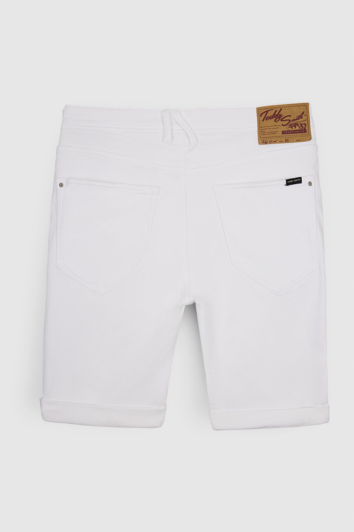 Bermuda denim coupe 5 poches SCOTTY 3 REG BLANC