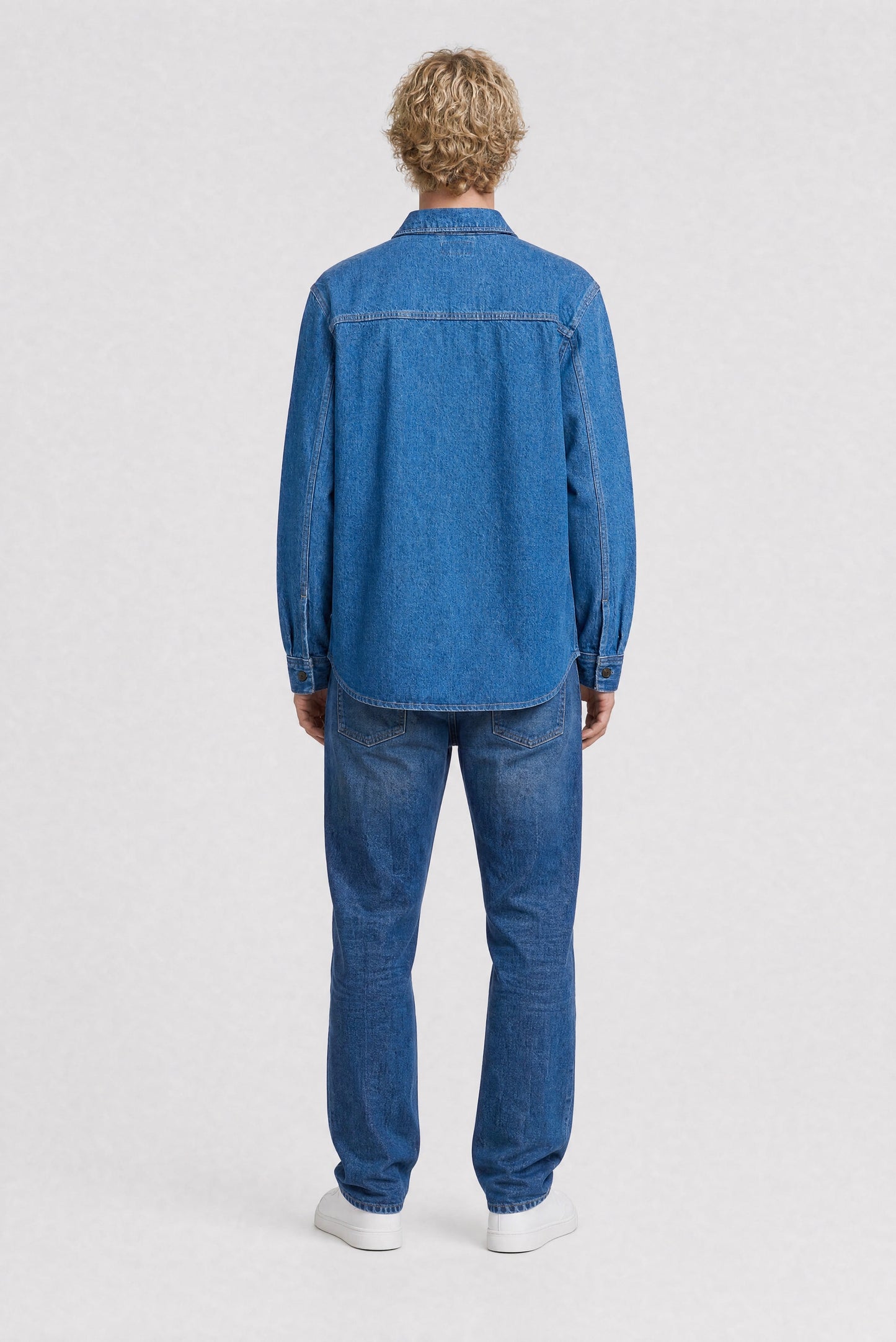 Chemise denim C-GRANT ML VINTAGE/INDIGO