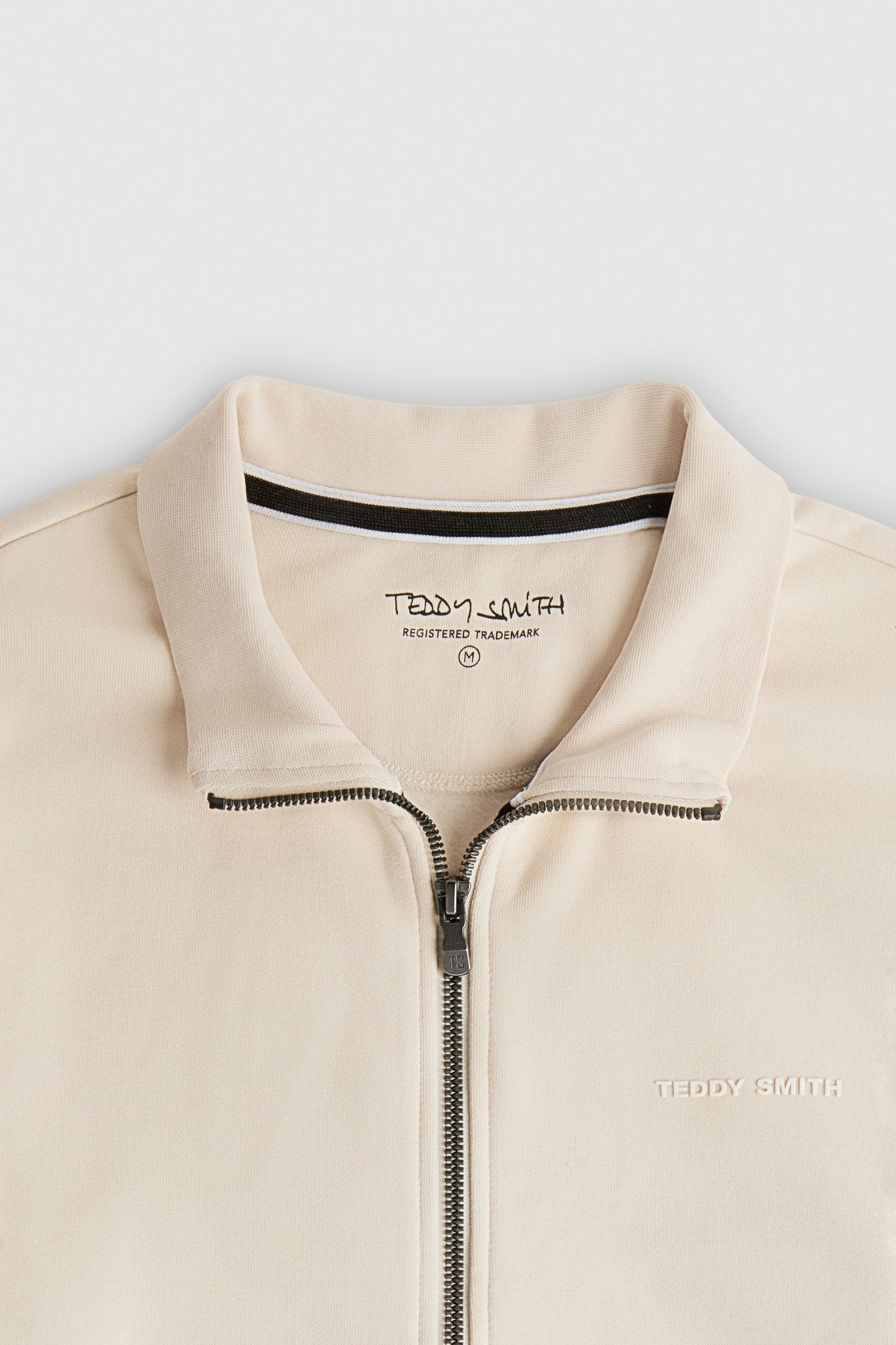 Sweat zippé col montant G-NARKUS ZIP NATUREL