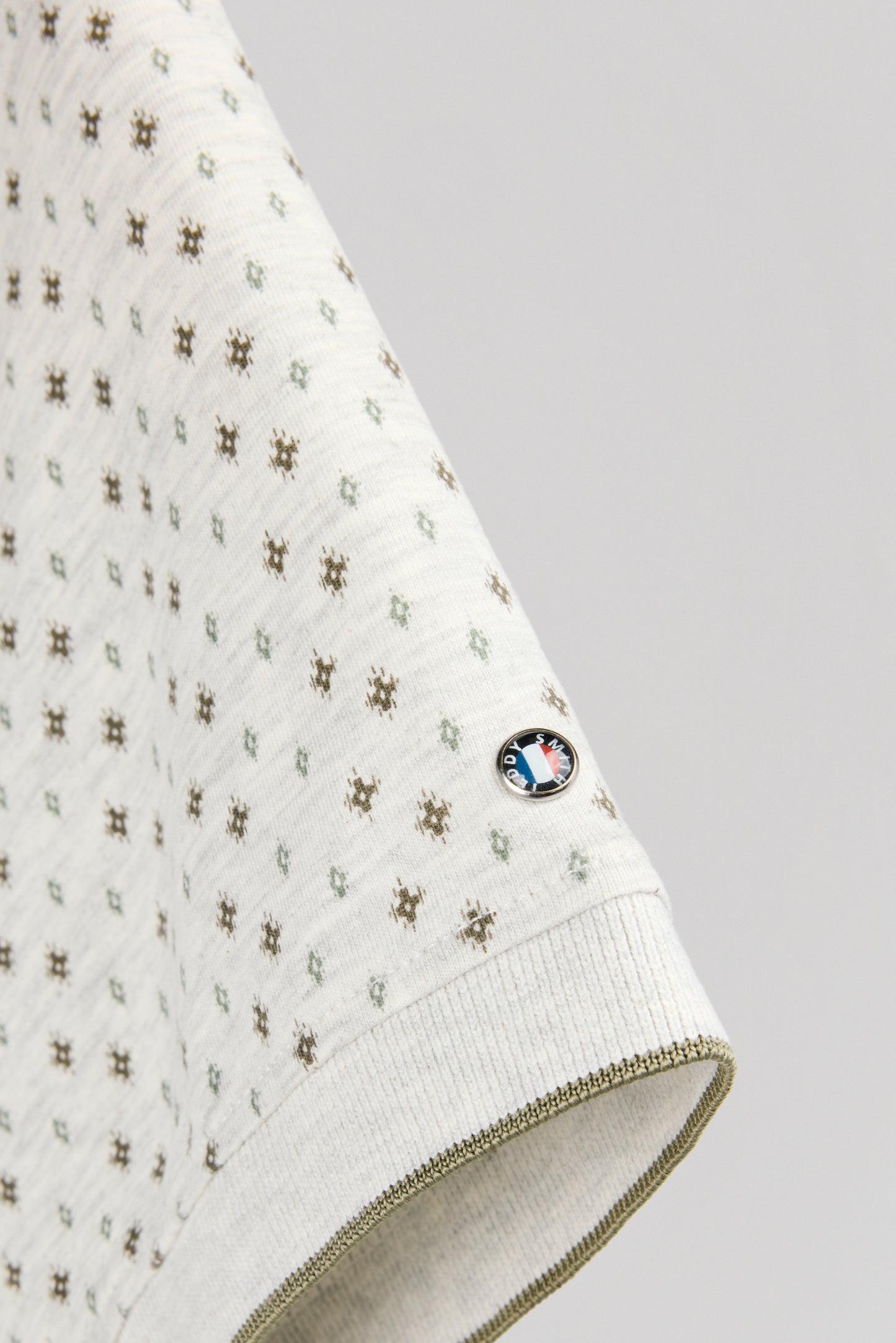 Polo PASY 2 MC BLANC IVOIRE CHINE/ETHNIC