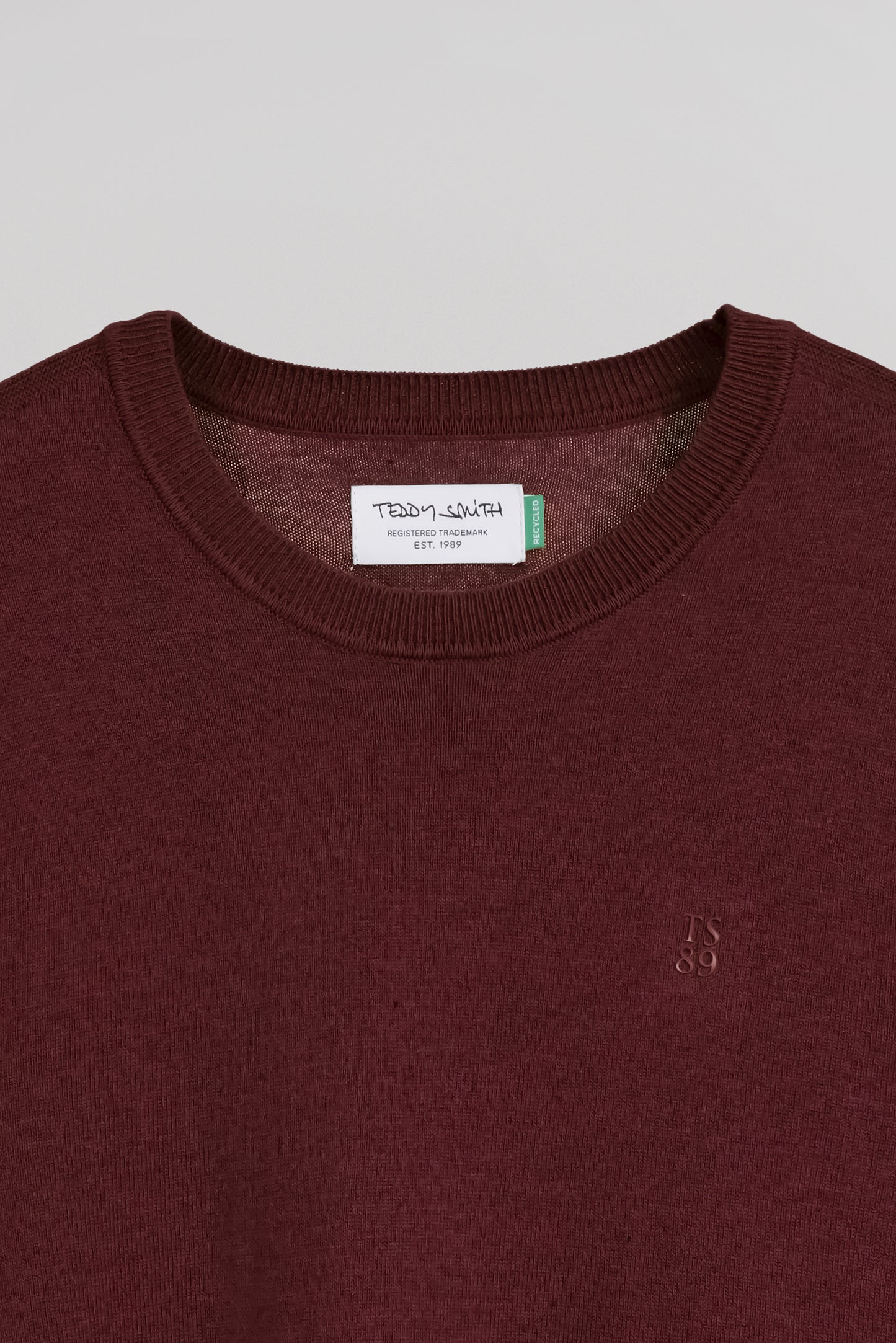 Pull P-MARTINO BORDEAUX FONCE