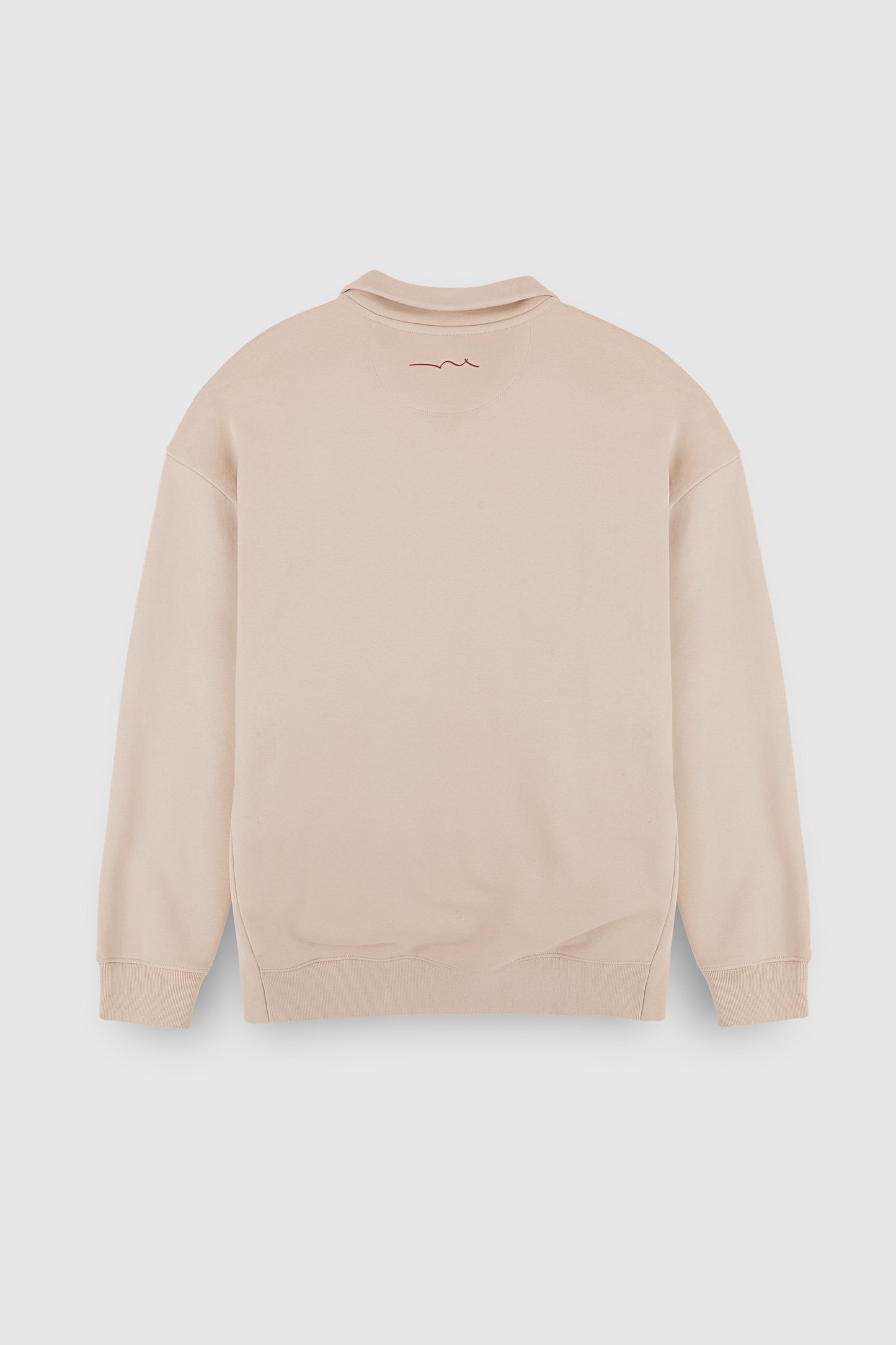 Sweat col haut coupe large S-LOTEN SOFT GREGE