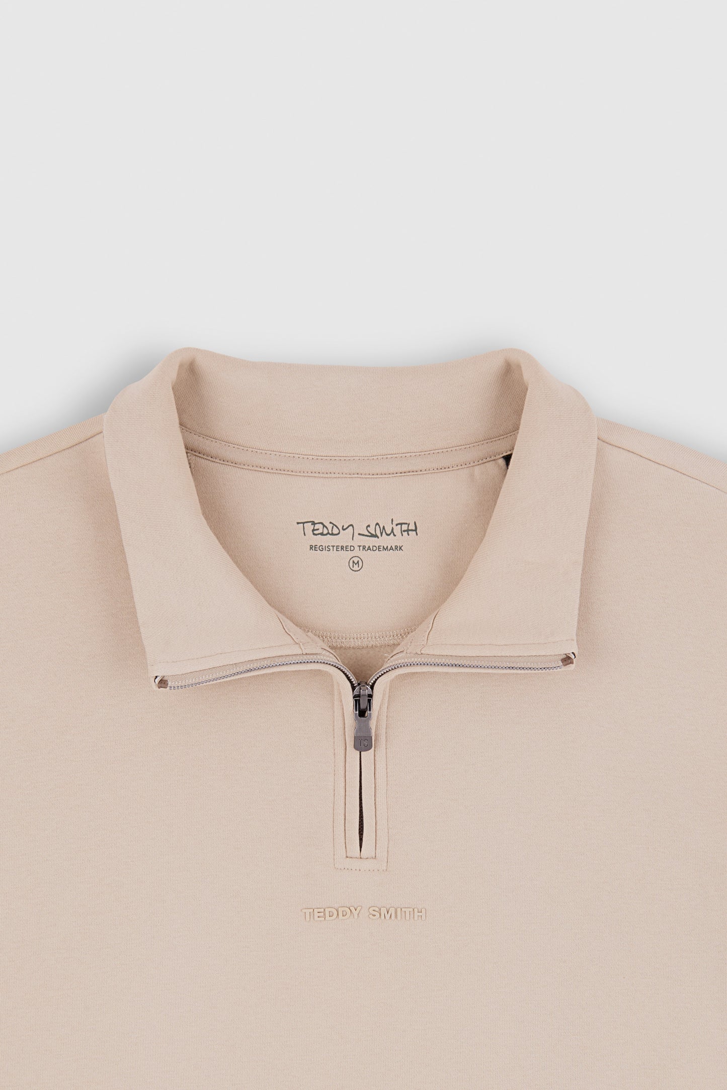 Sweat col haut coupe large S-LOTEN SOFT GREGE
