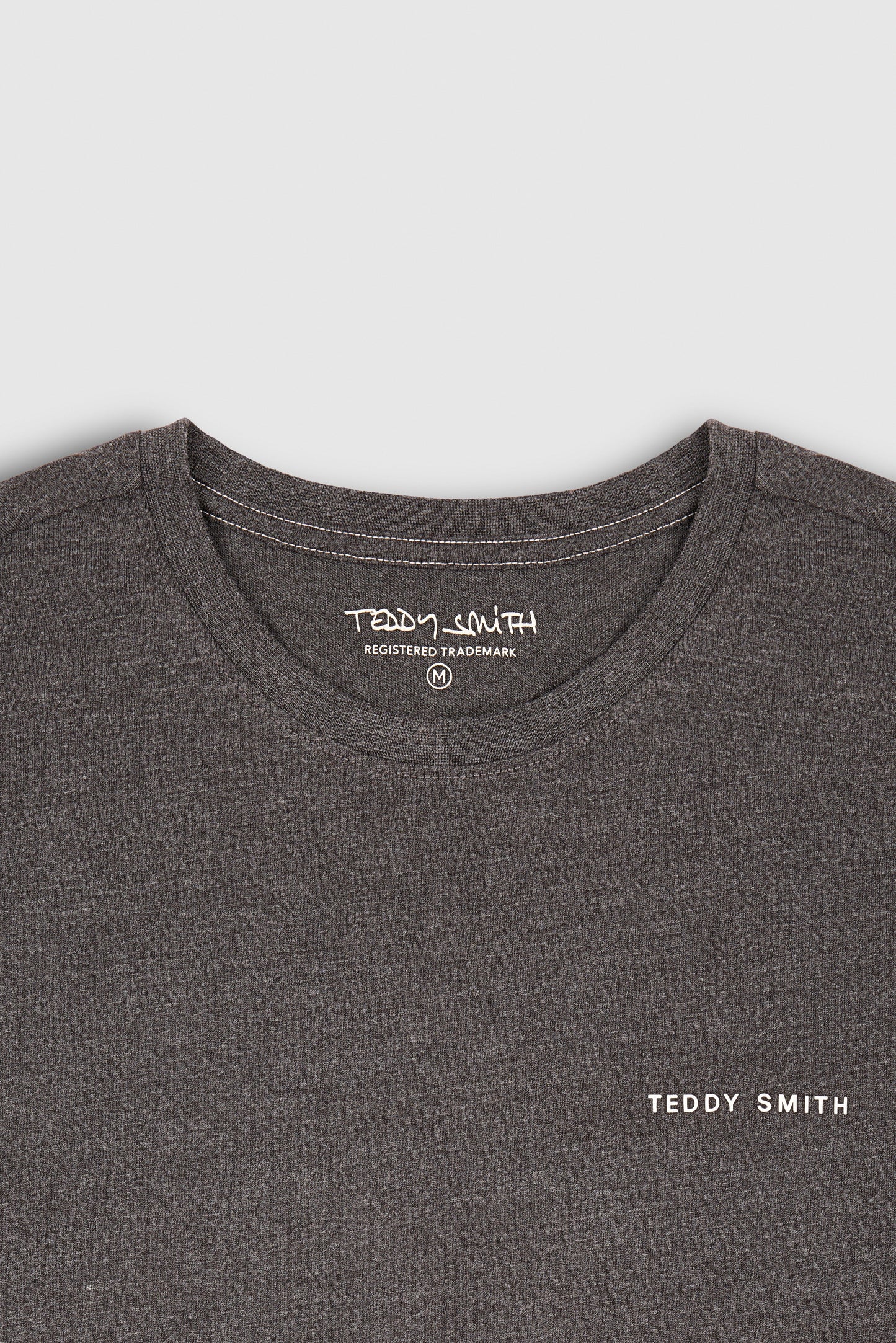 T-shirt col rond THE TEE 2 ML ANTHRACITE CHINE