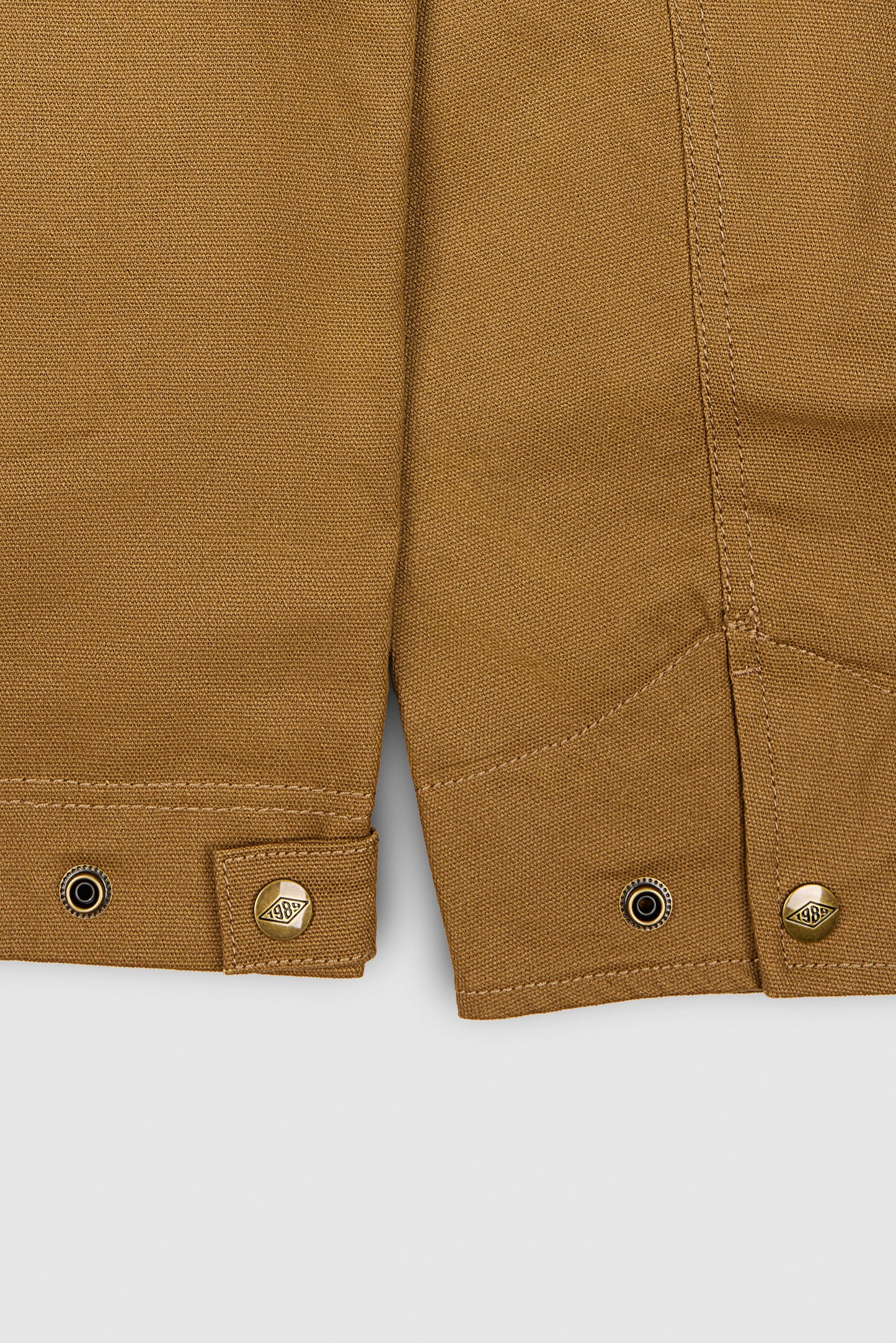 Blouson droit col velours B-DENVER TABACCO