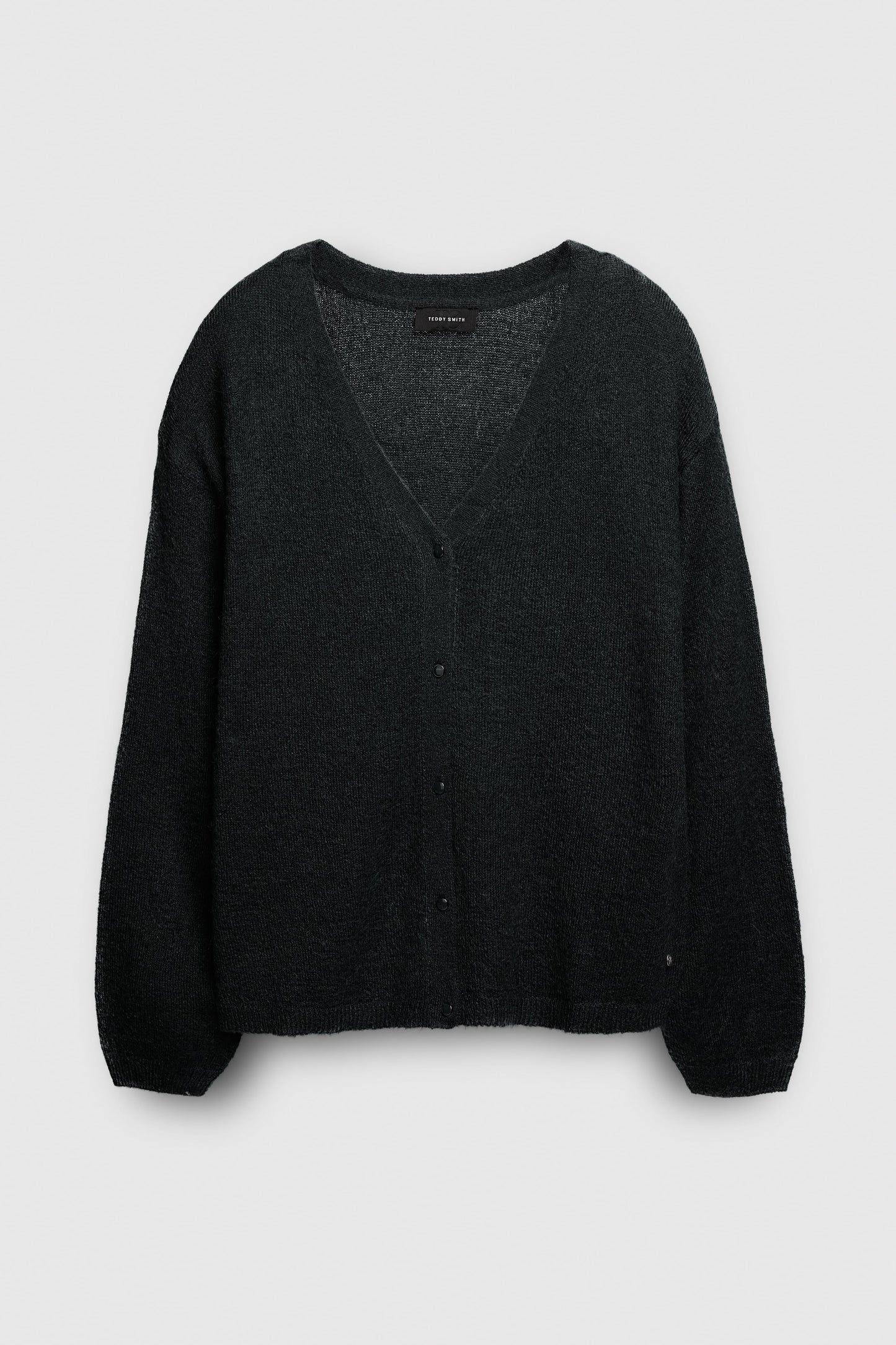 Gilet mohair G-PEPITE NOIR