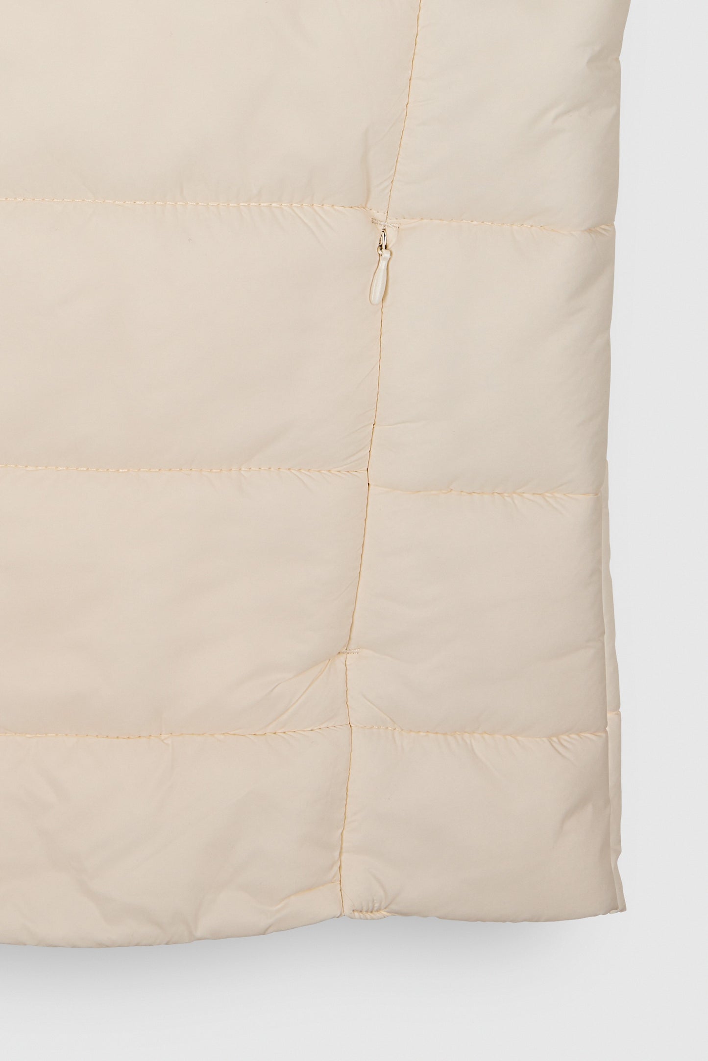 Doudoune sans manches B-TESSY MIDDLE WHITE - Teddy Smith