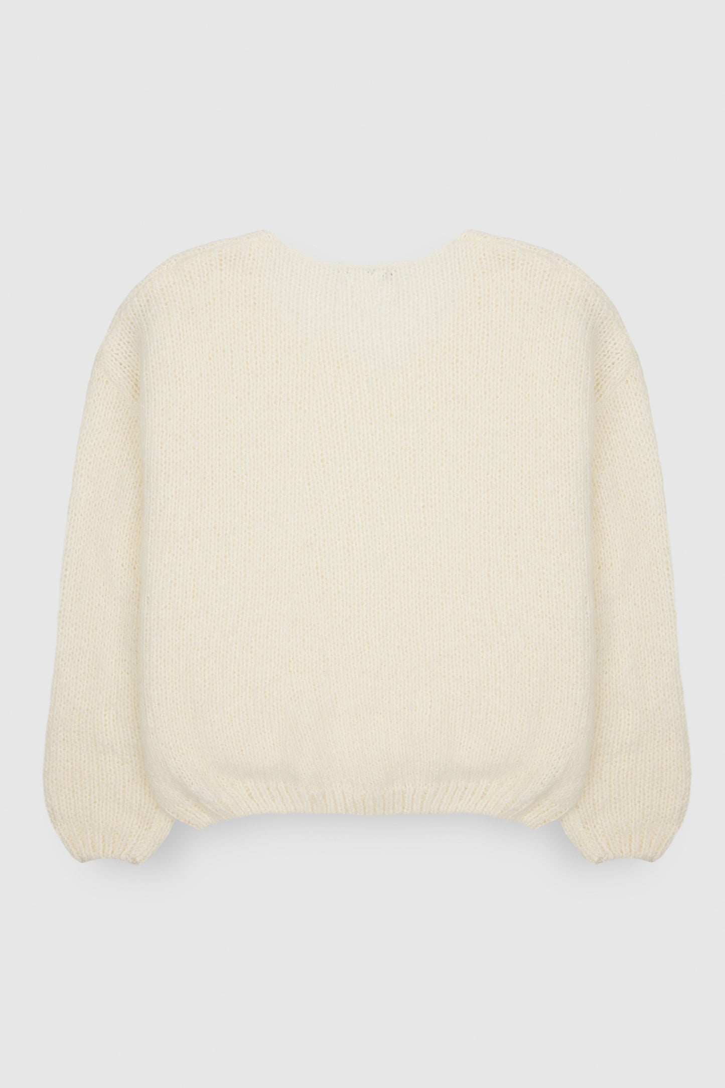 Pull col V P-MOLLY JR MIDDLE WHITE