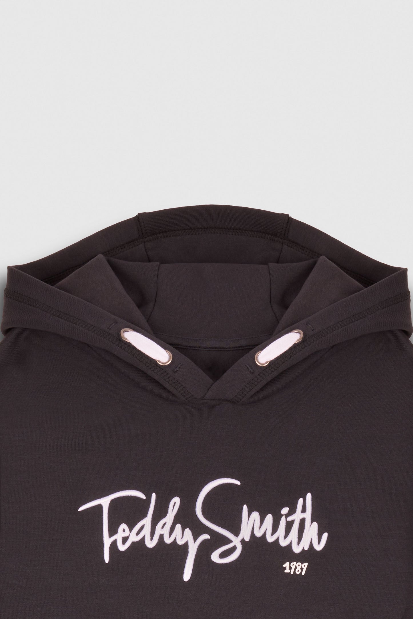 Sweat à capuche S-EVRY HOODY JR CHARBON