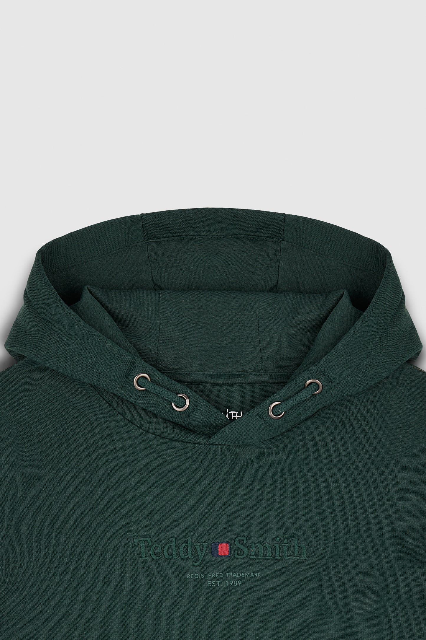 Sweat à capuche S-JIM HOODY JR VERT SCARABE