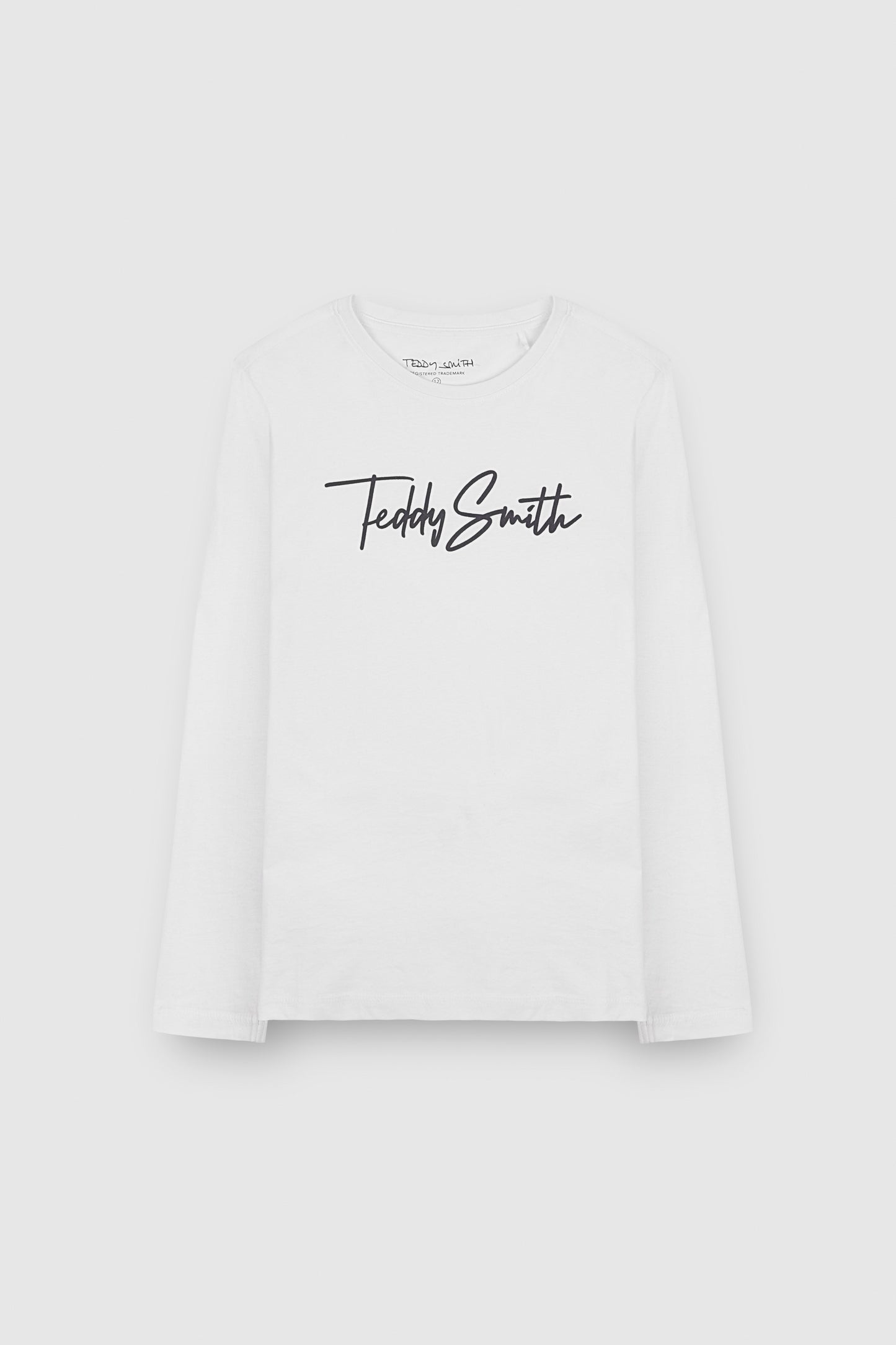 T-shirt col rond EVAN ML JR BLANC