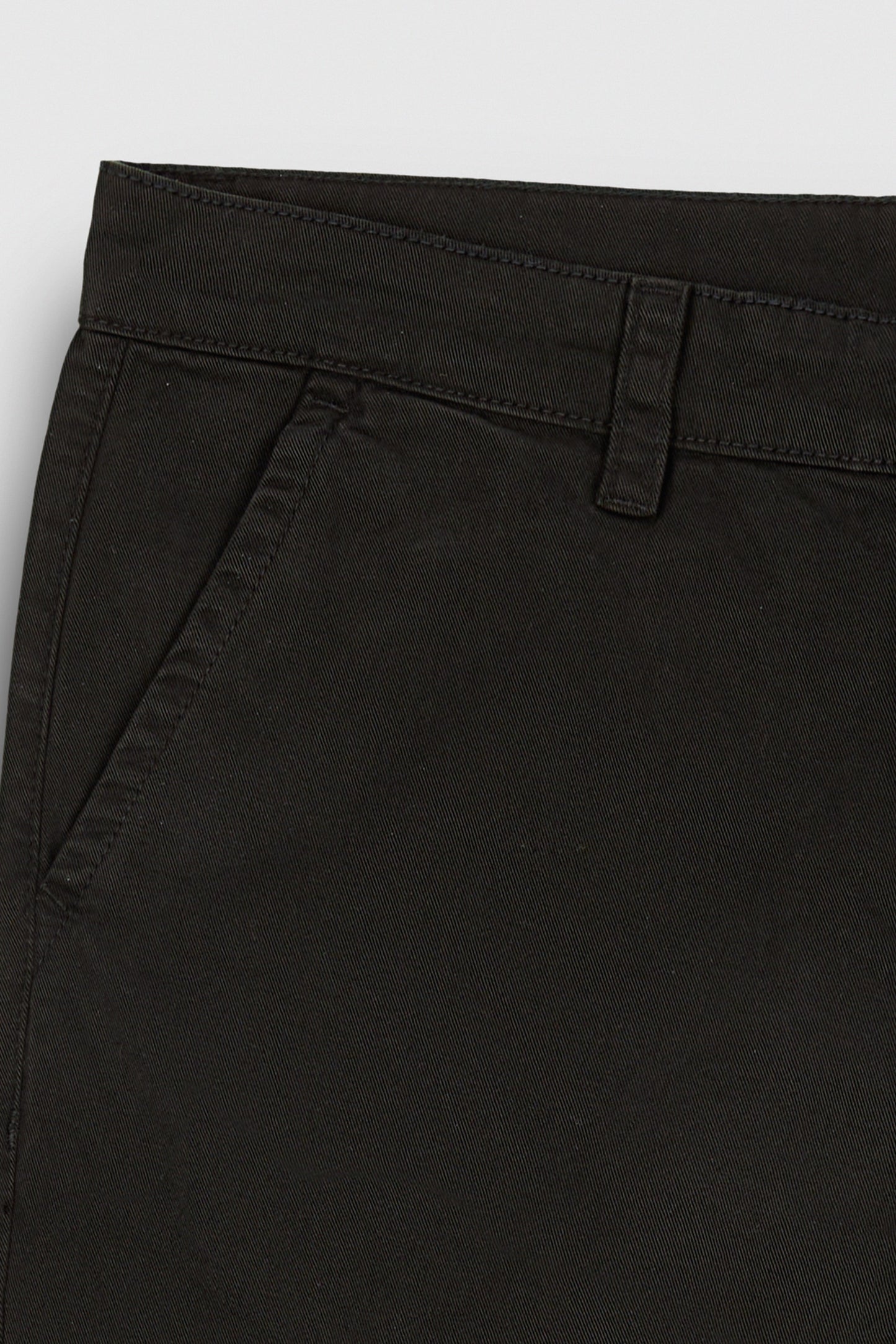 Pantalon chino droit P-LARIO CHINO NOIR - Teddy Smith