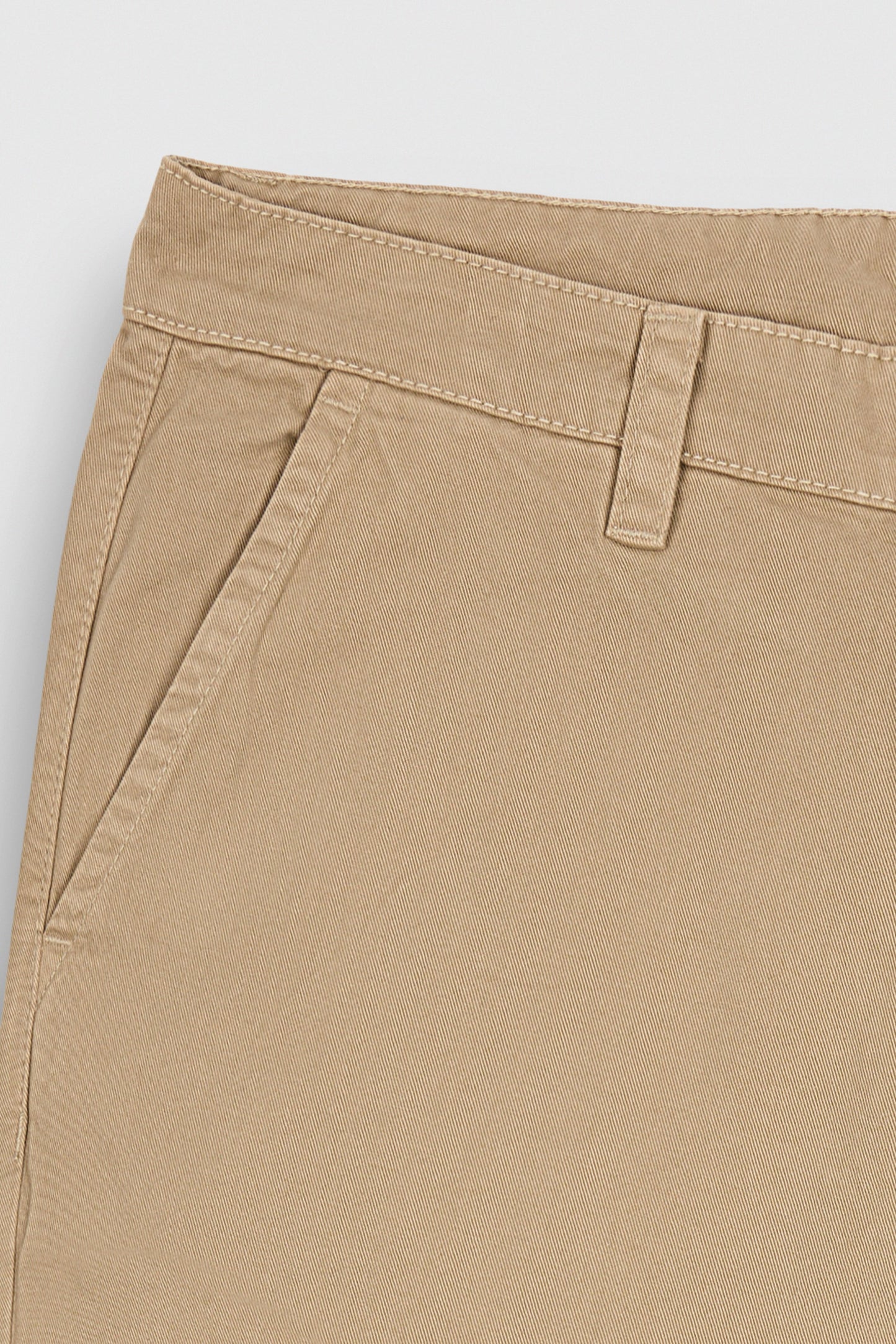 Pantalon droit P-LARIO CHINO WORKER BEIGE