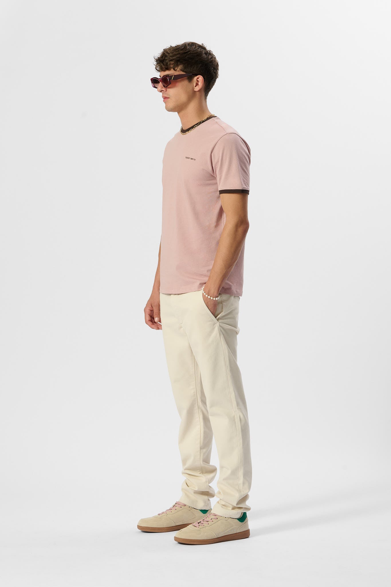 Pantalon PALLAS CHINO SW CREAM