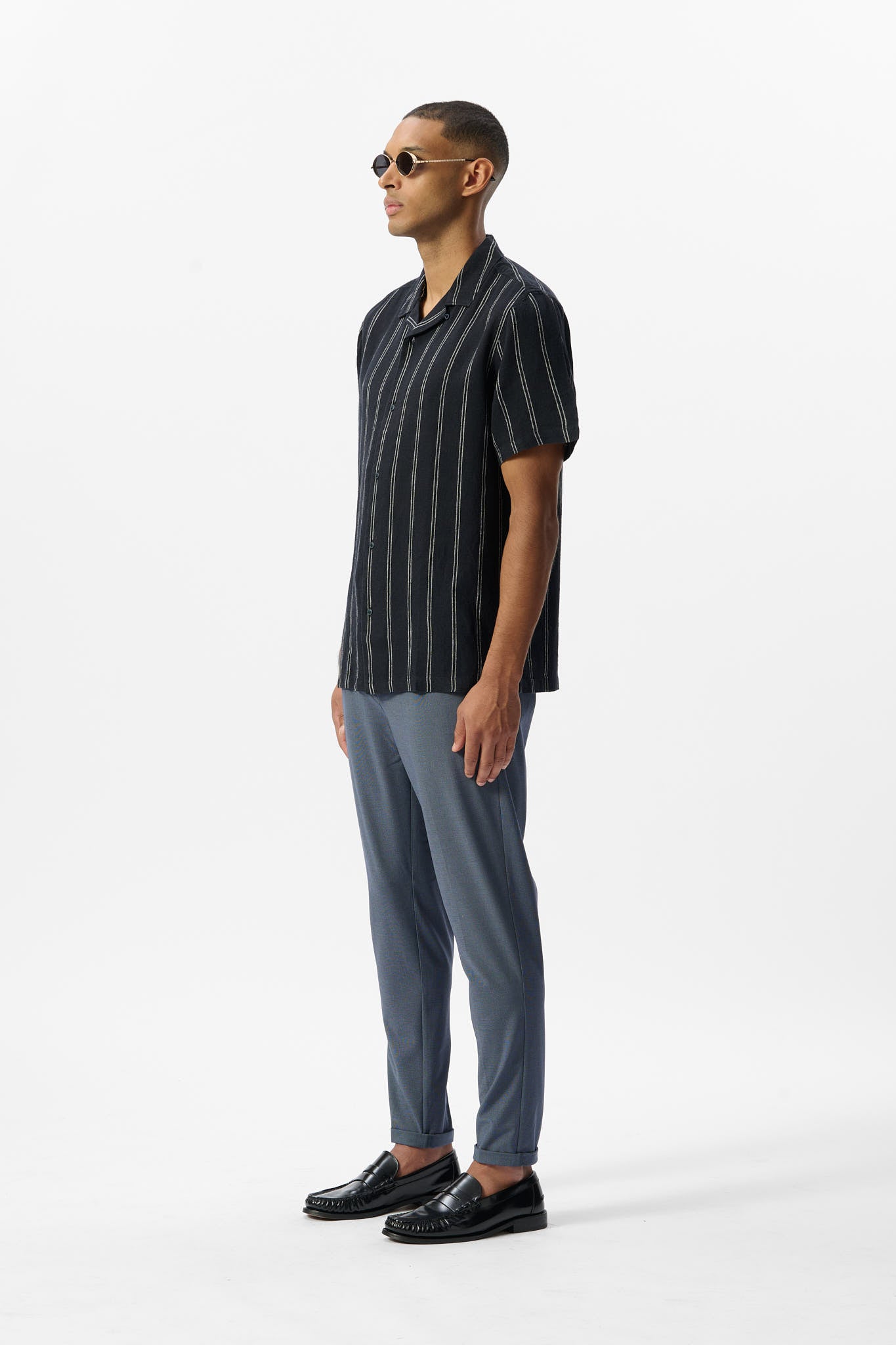 Pantalon PYWAN 2 MIXED DARK NAVY