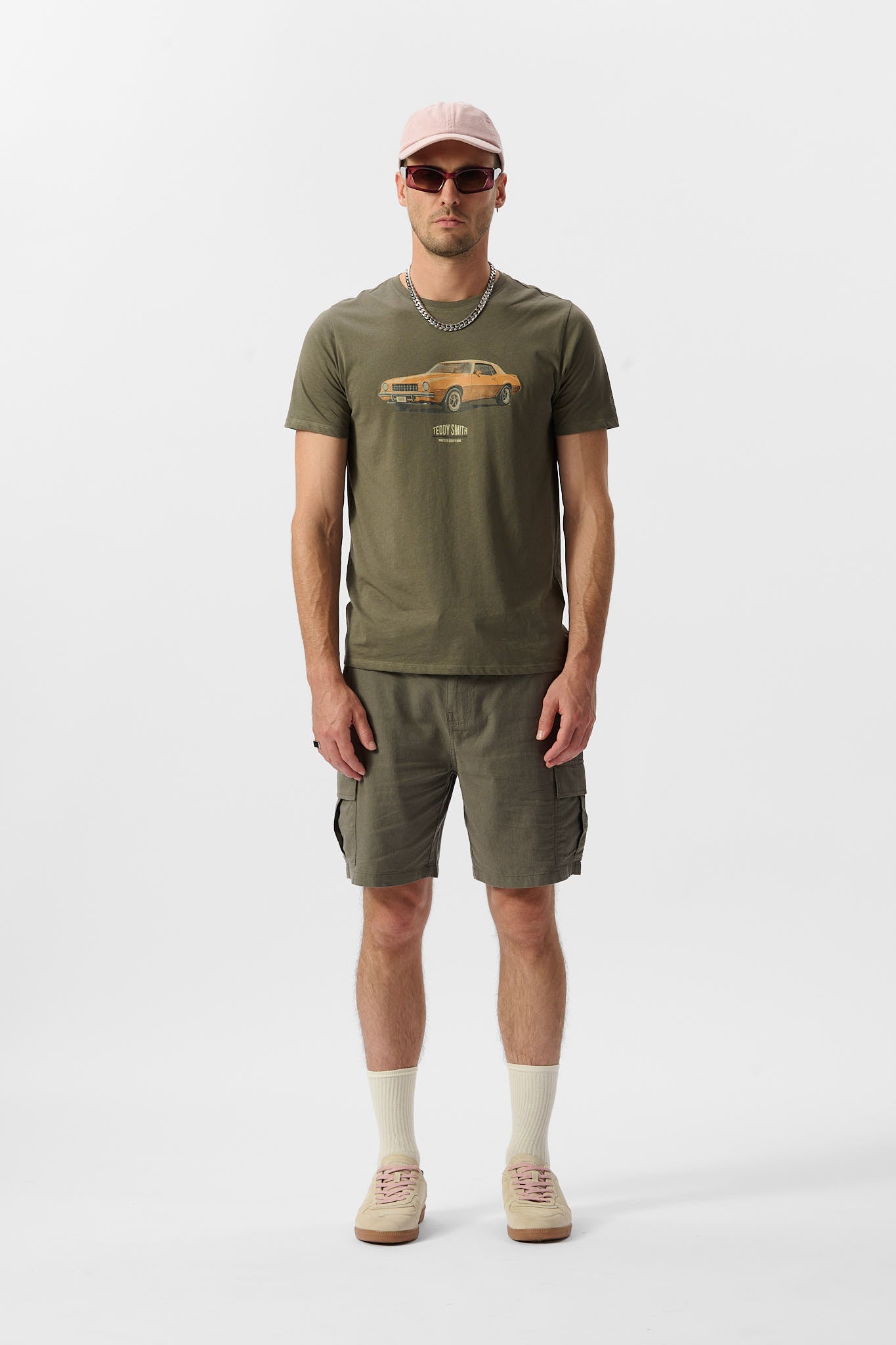 Short S-LINEN CARGO S TURBULENCE KAKI