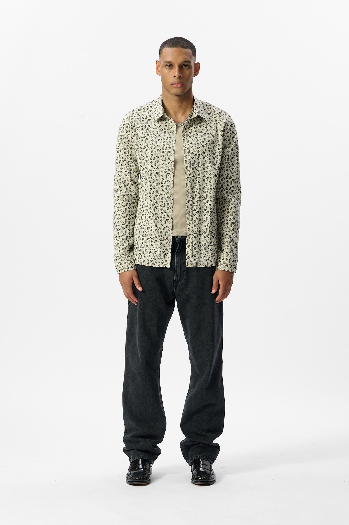 Chemise CARTON ML STRET CREAM FLORAL