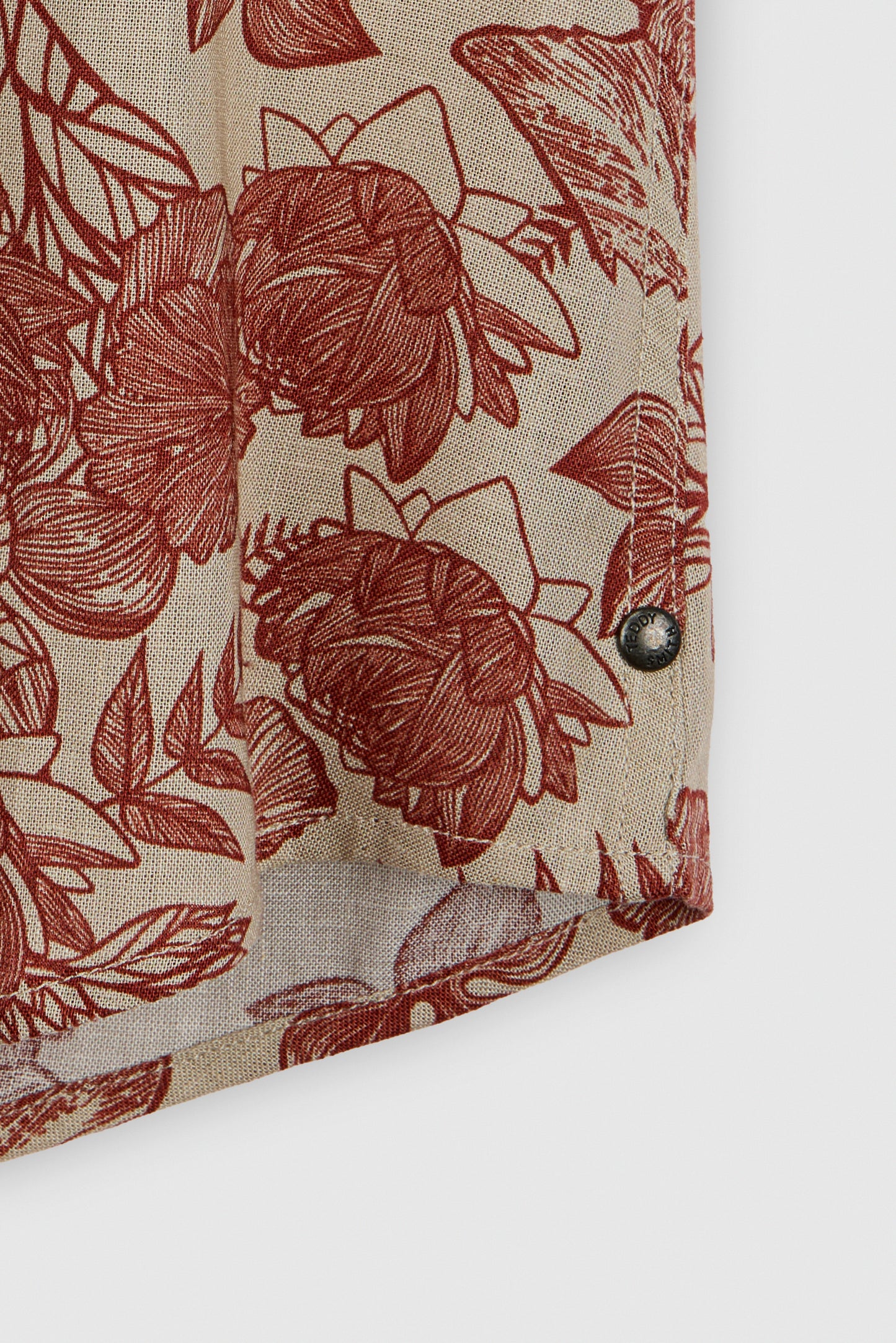 Chemise C-ALBERTO MC BEIGE - Teddy Smith