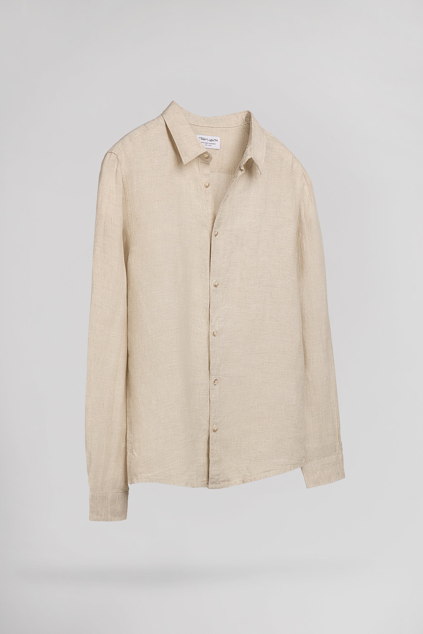 Chemise C-LINEN ML BEIGE