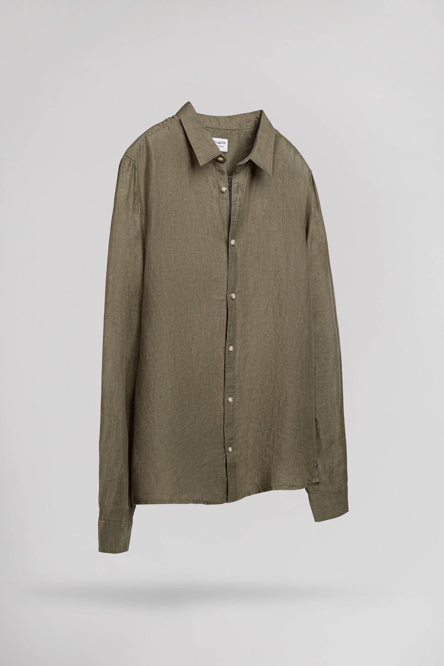 Chemise C-LINEN ML TURBULENCE KAKI