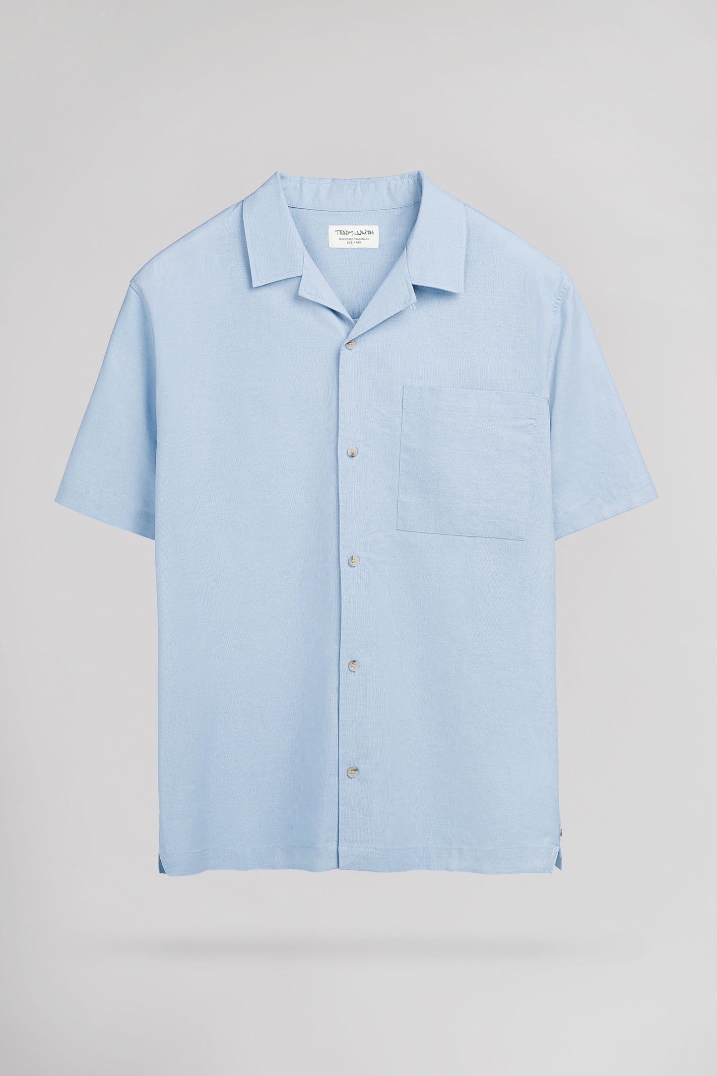 Chemise C-LEONARD MC PASTEL BLUE