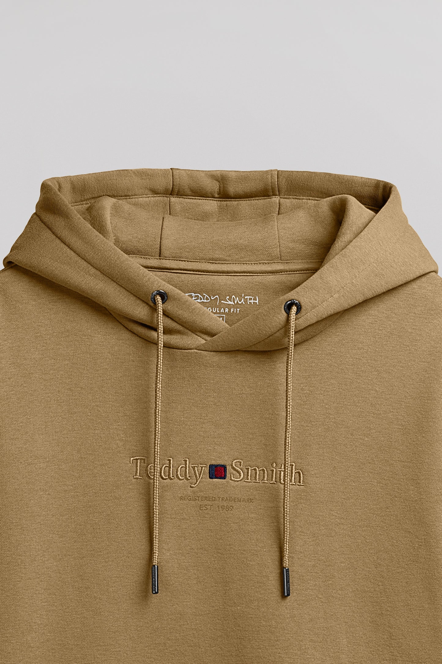 Sweat S-JIM HOODY WORKER BEIGE - Teddy Smith
