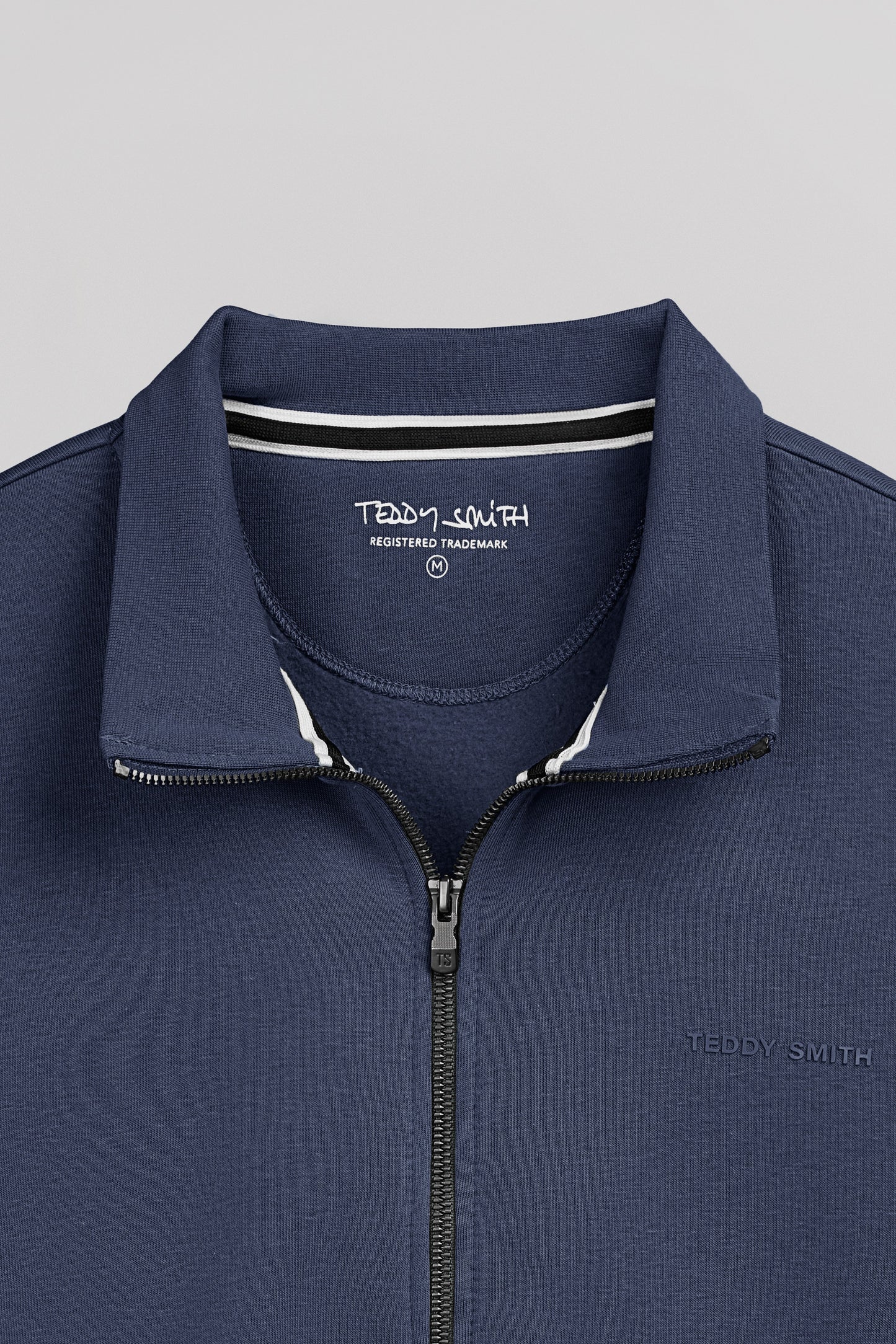 Gilet sweat zippé col montant G-NARKUS ZIP TOTAL NAVY