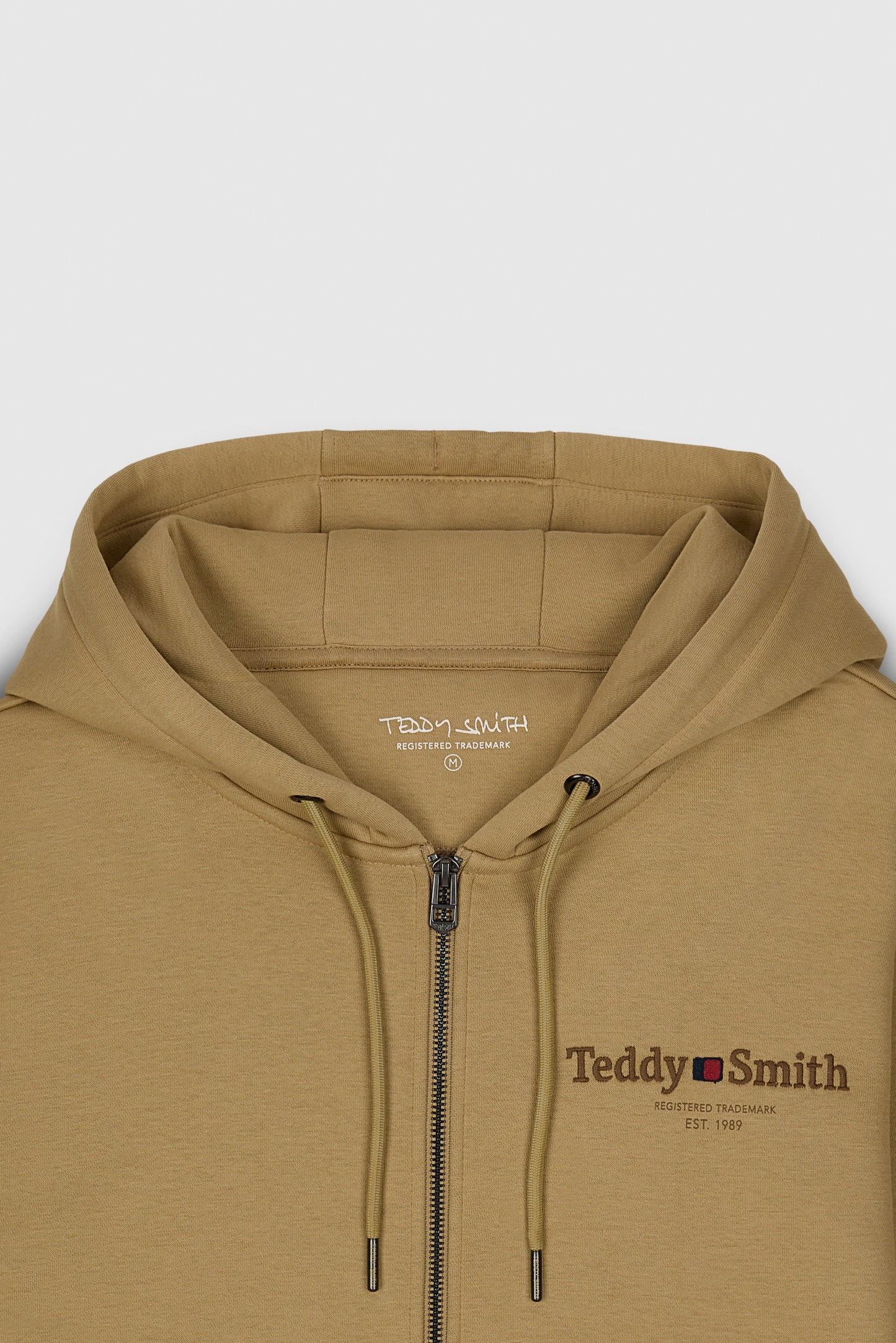 Gilet sweat à capuche GICLASS JIM HZ WORKER BEIGE