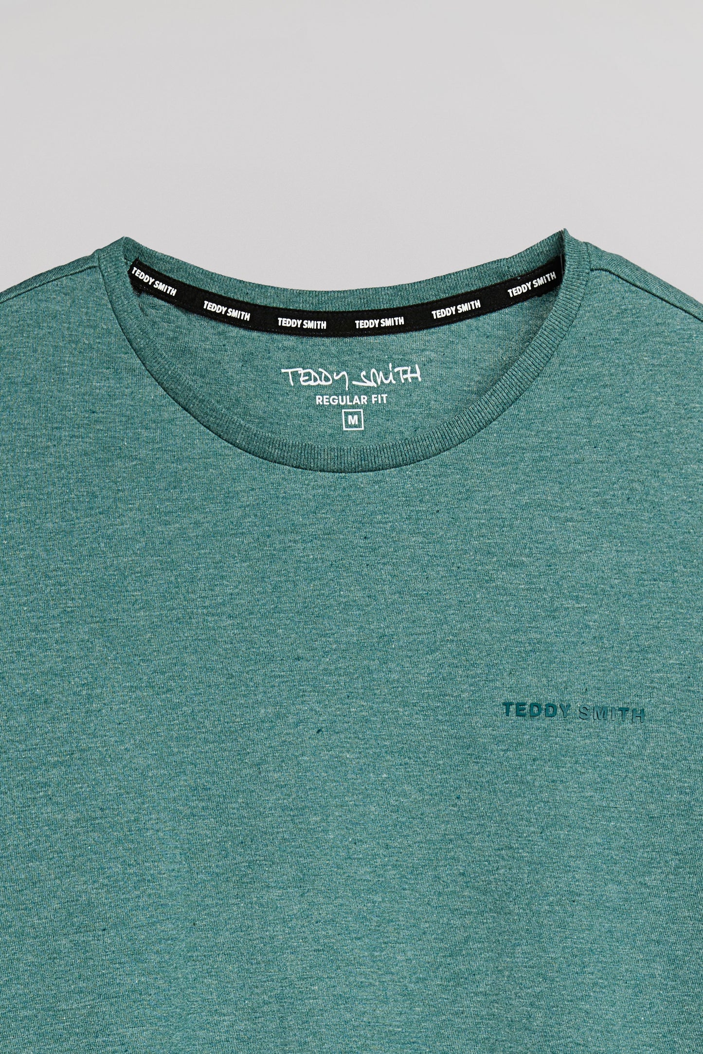 T-shirt T-NARK CHINE MC DARK EMERALD CHINE