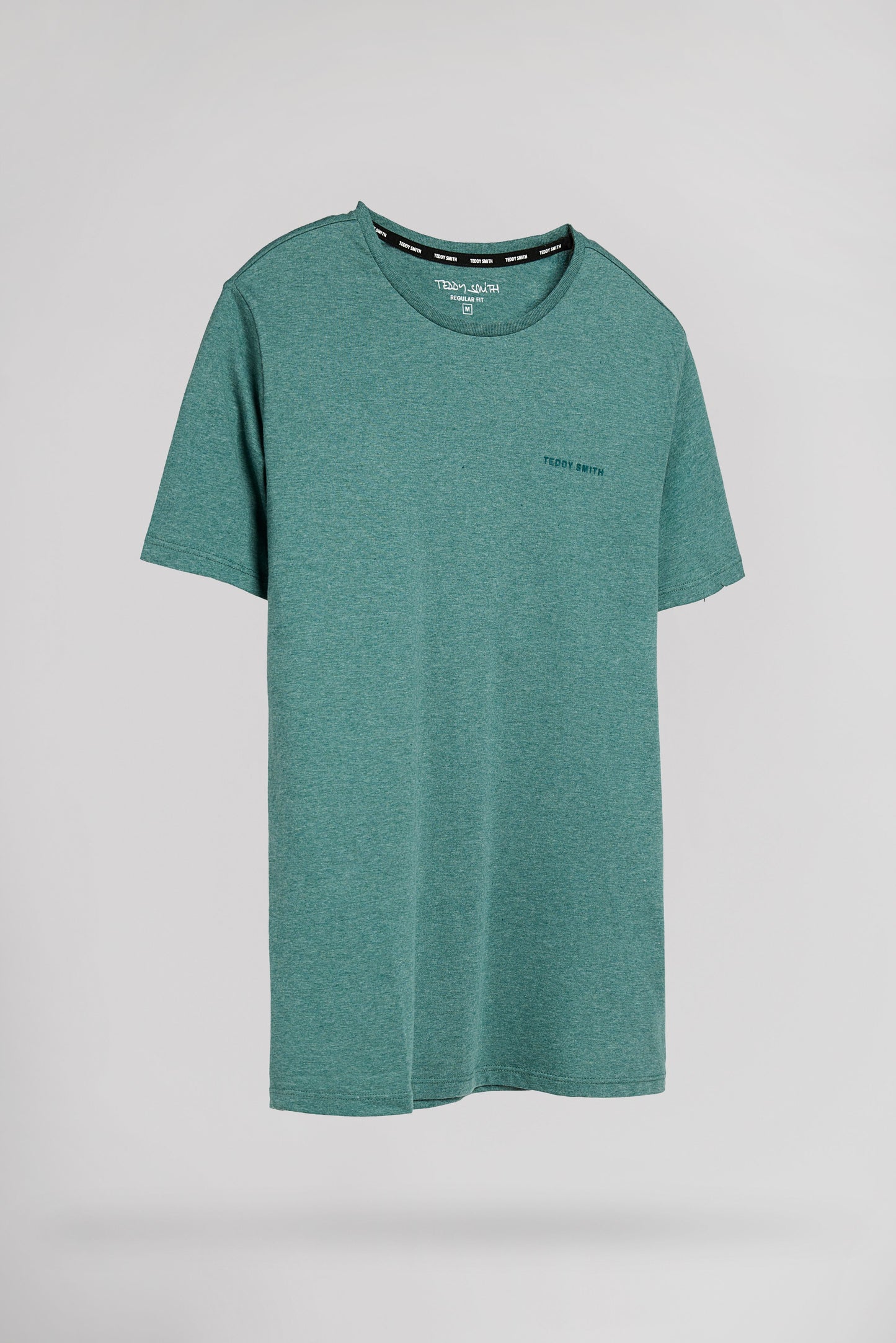 T-shirt T-NARK CHINE MC DARK EMERALD CHINE