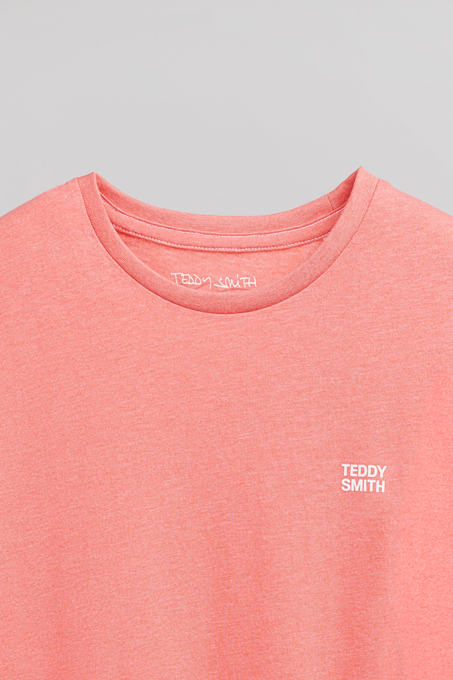 T-shirt col rond THE TEE 1 MC POP CORAL CHINE