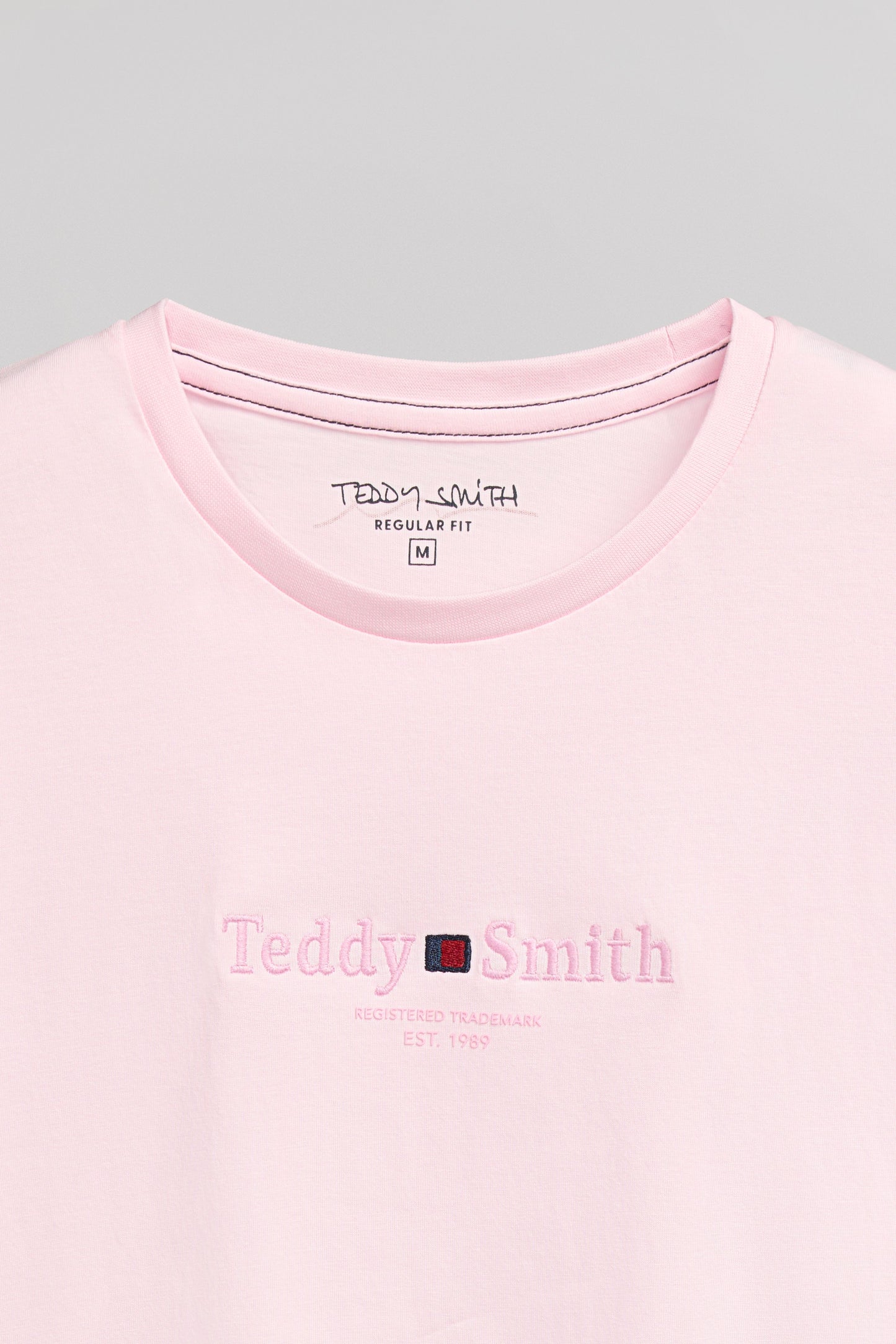 T-shirt col rond T-JIM MC PINK SHIRT