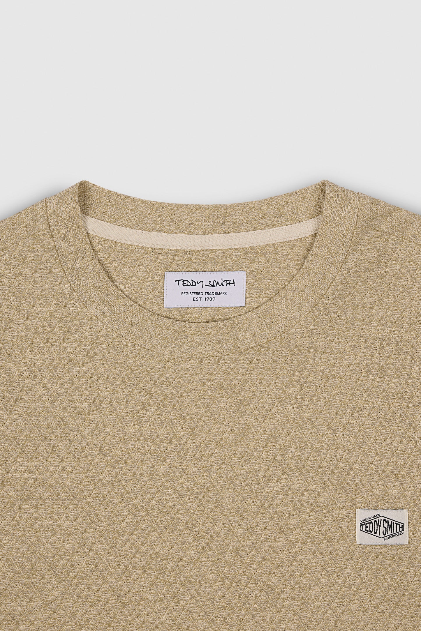 T-shirt T-JED MC CREAM - Teddy Smith