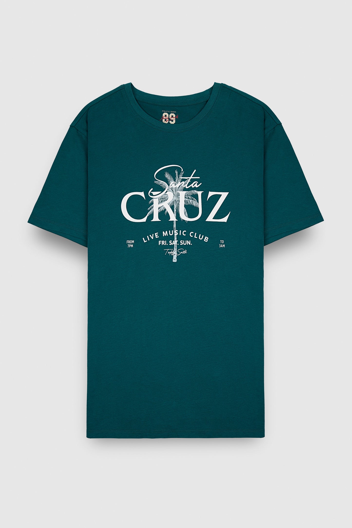 T-shirt T-CRUZ MC DARK EMERALD