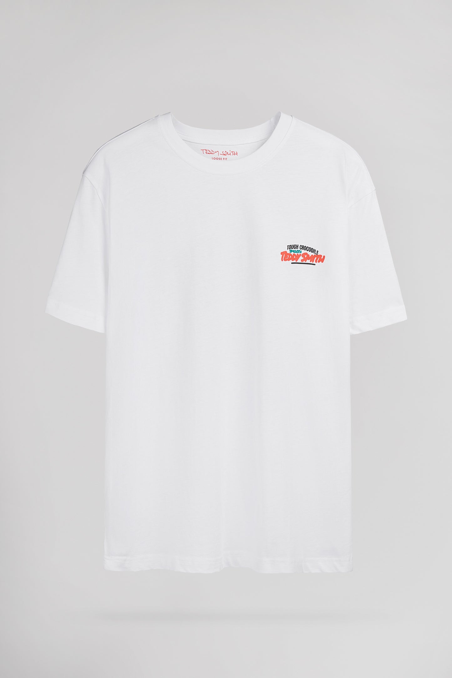 T-shirt T-CROCODILE MC BLANC