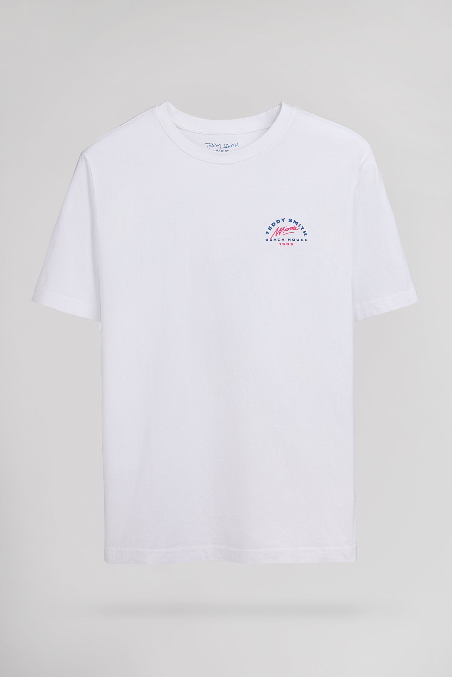 T-shirt T-MIAMI VICE MC BLANC