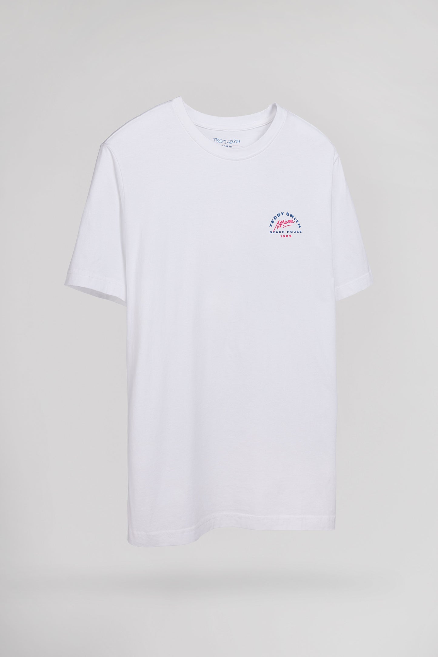 T-shirt T-MIAMI VICE MC BLANC
