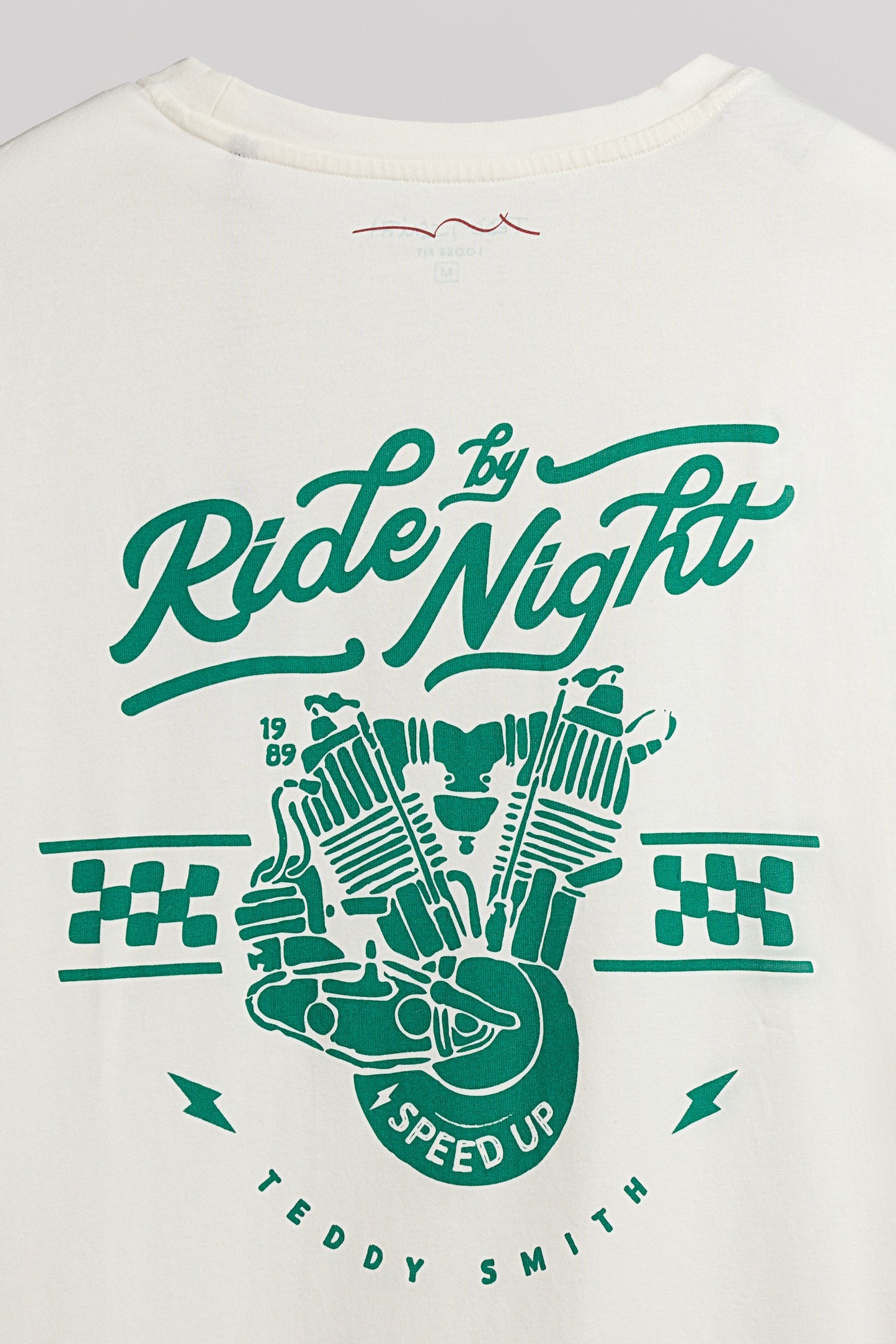 T-shirt T-RBN MC MIDDLE WHITE