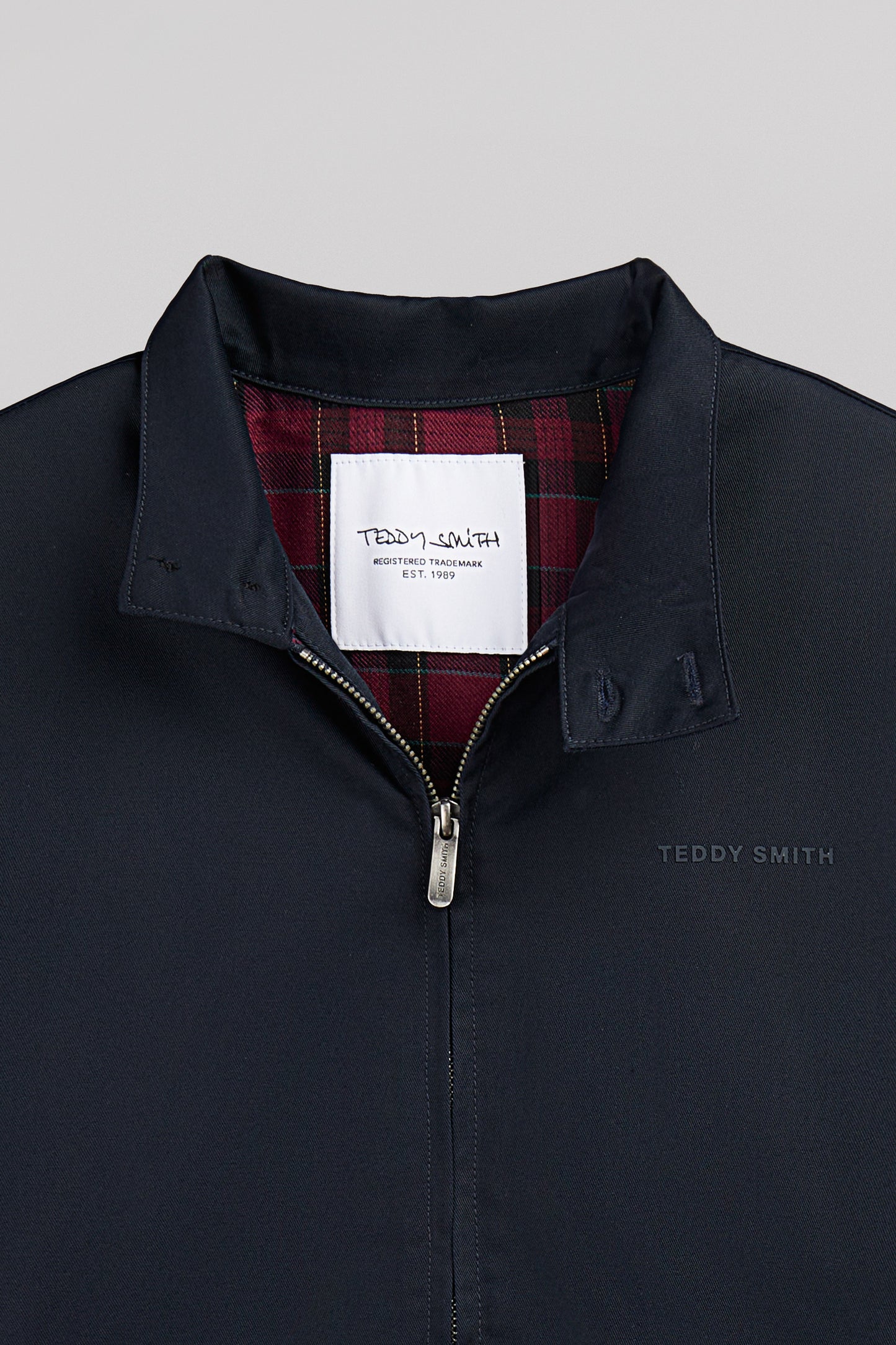 Blouson zippé en twill SANSON 2 DARK NAVY
