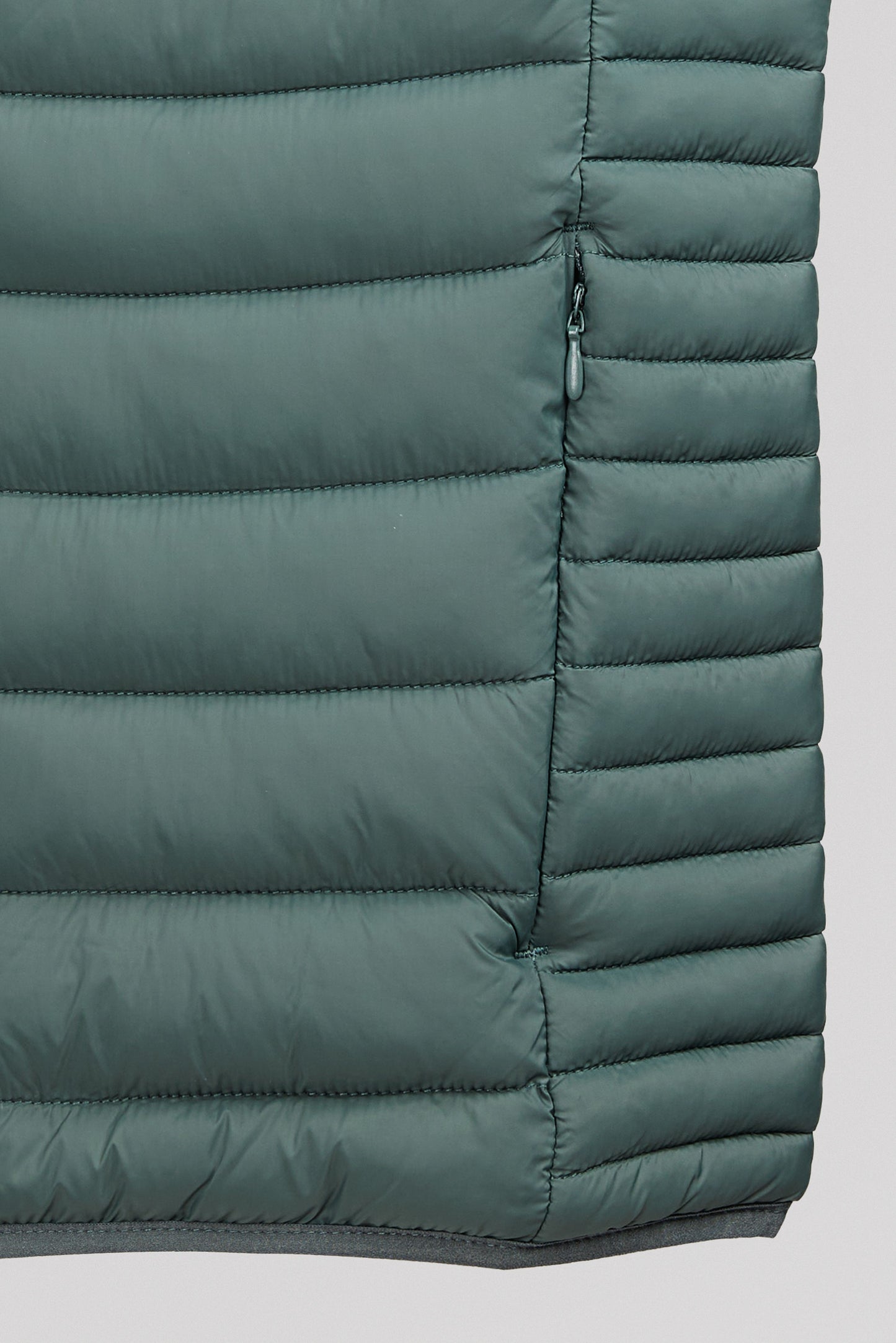 Doudoune sans manches col montant B-TERRY VINTAGE KAKI