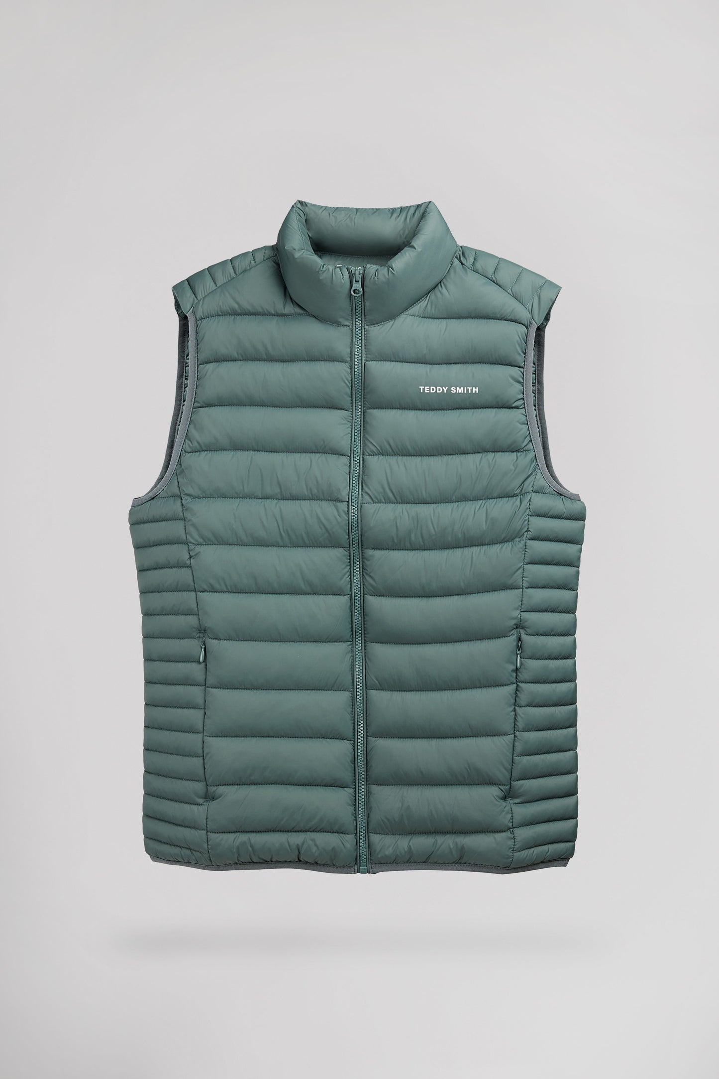 Doudoune sans manches col montant B-TERRY VINTAGE KAKI