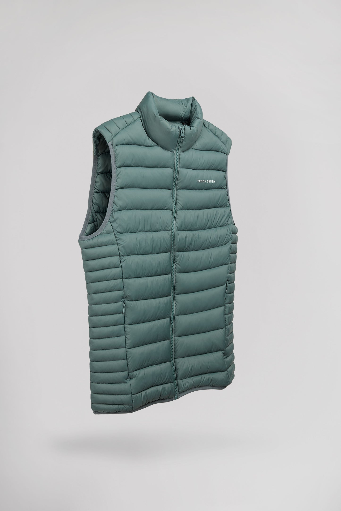 Doudoune sans manches col montant B-TERRY VINTAGE KAKI