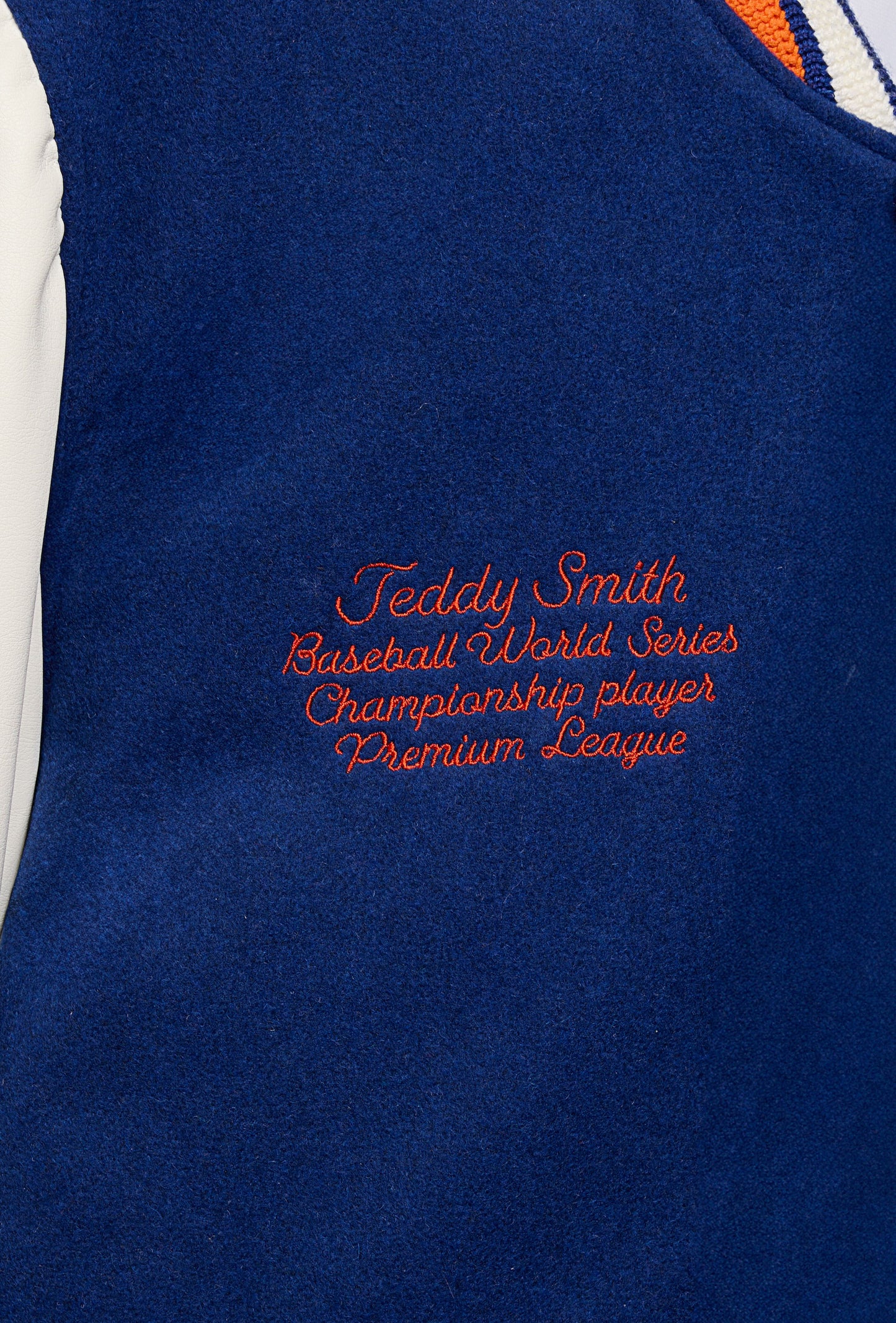 Blouson Teddy B-ROMEO BLEU ROI
