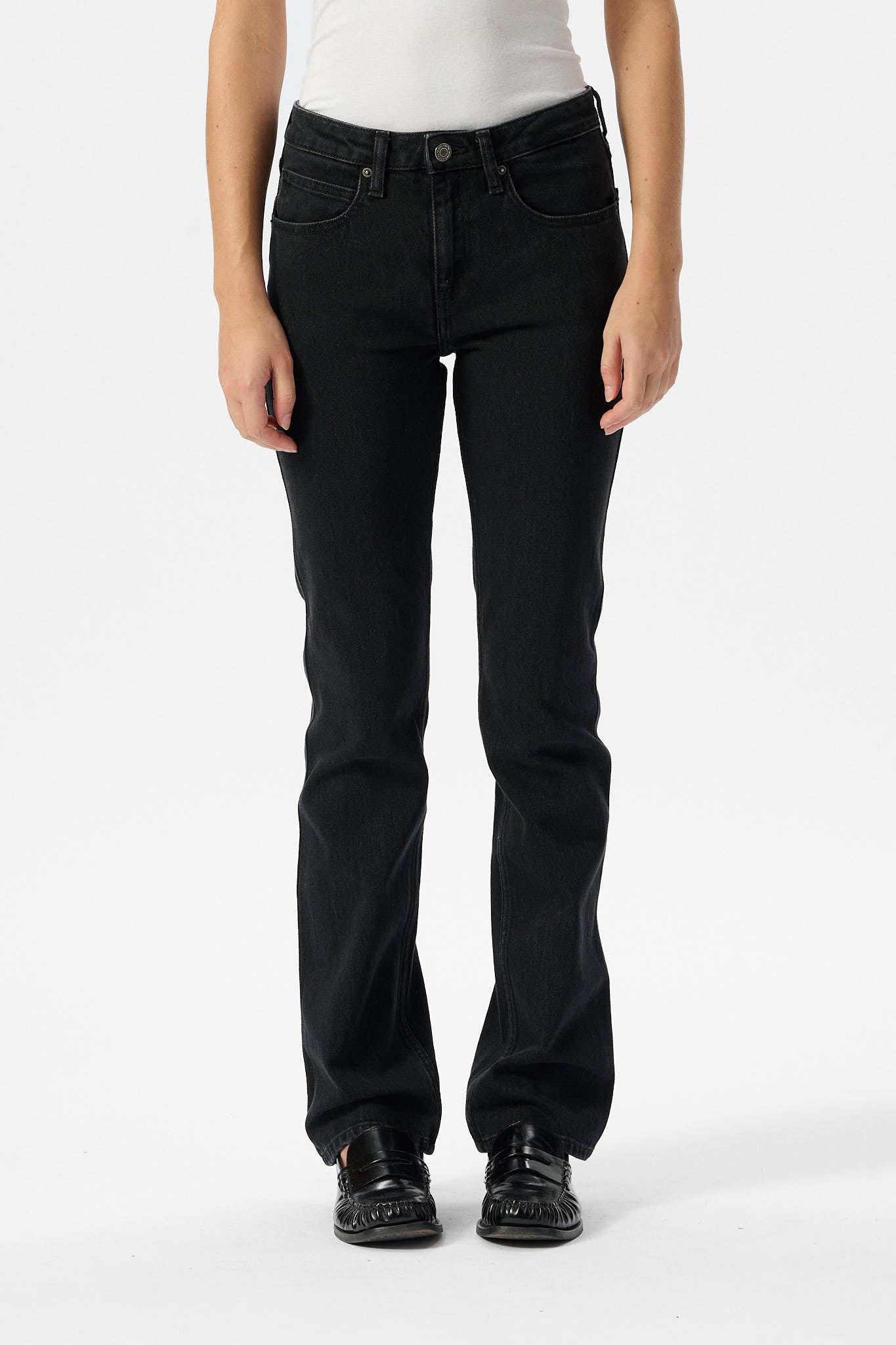 Jean droit P-CANDY STRAIGHT NOIR