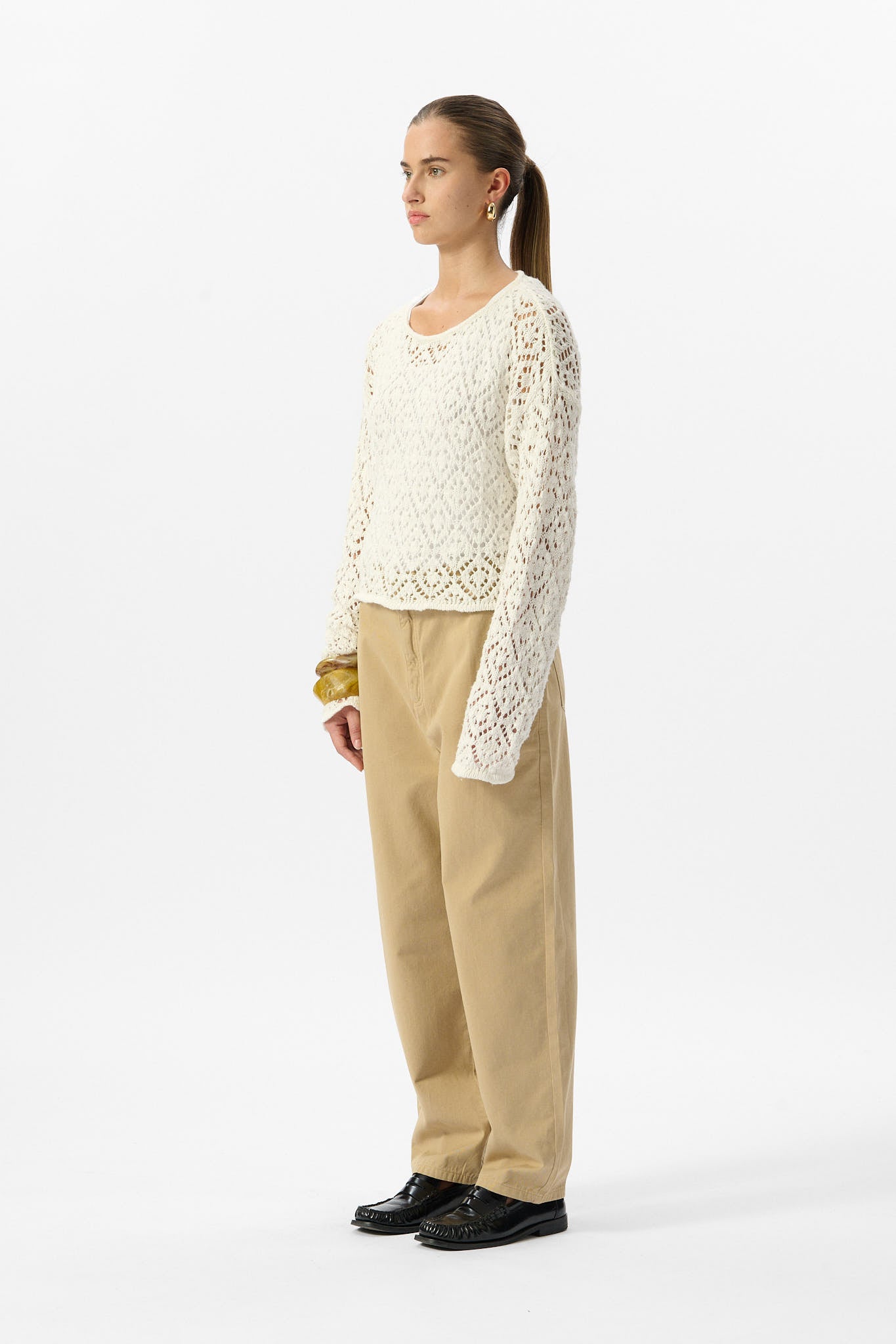 Pantalon P-EMMA WORKER BEIGE