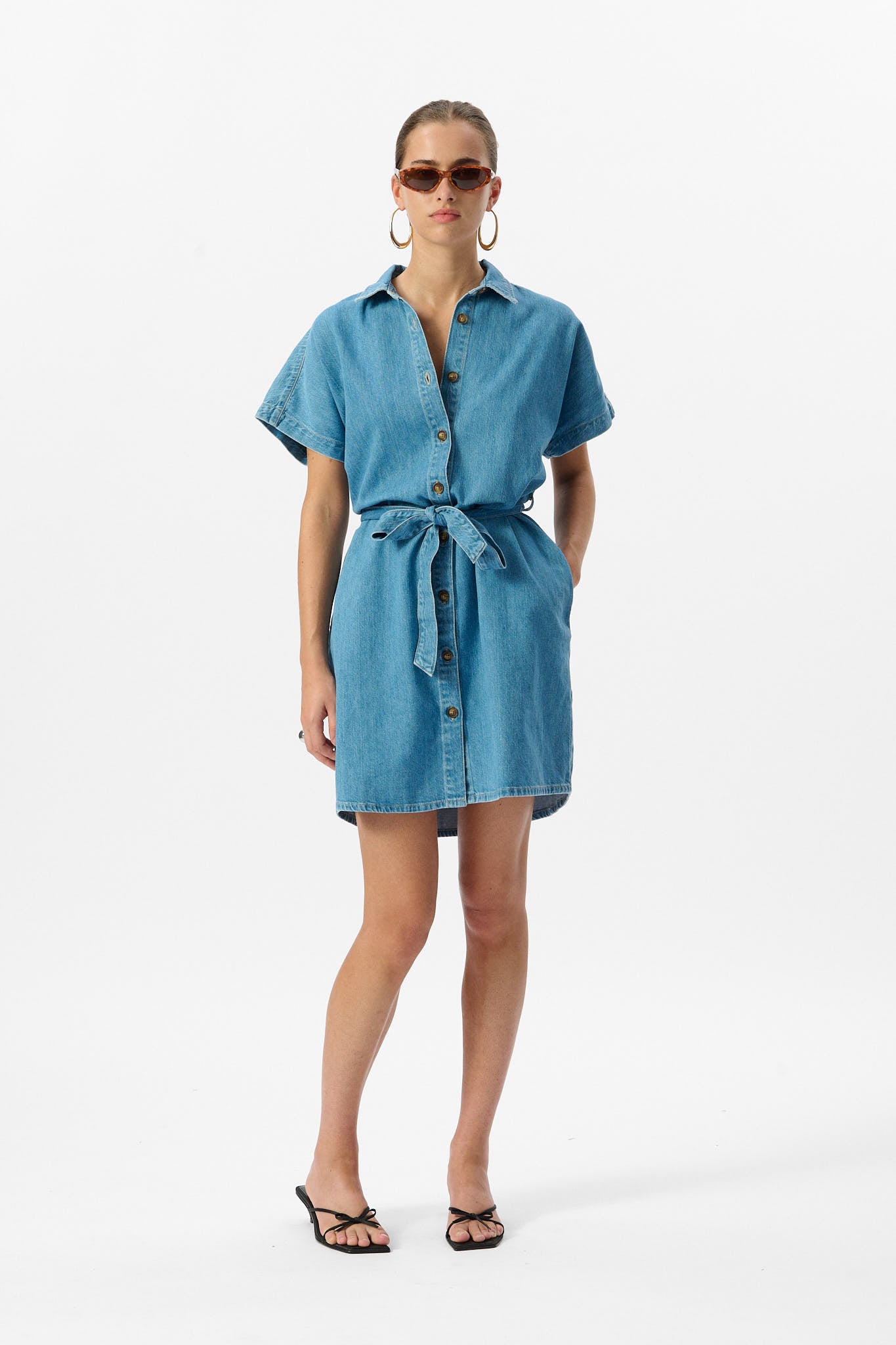 Robe R-SIENNA FRIPP / INDIGO CLAIR