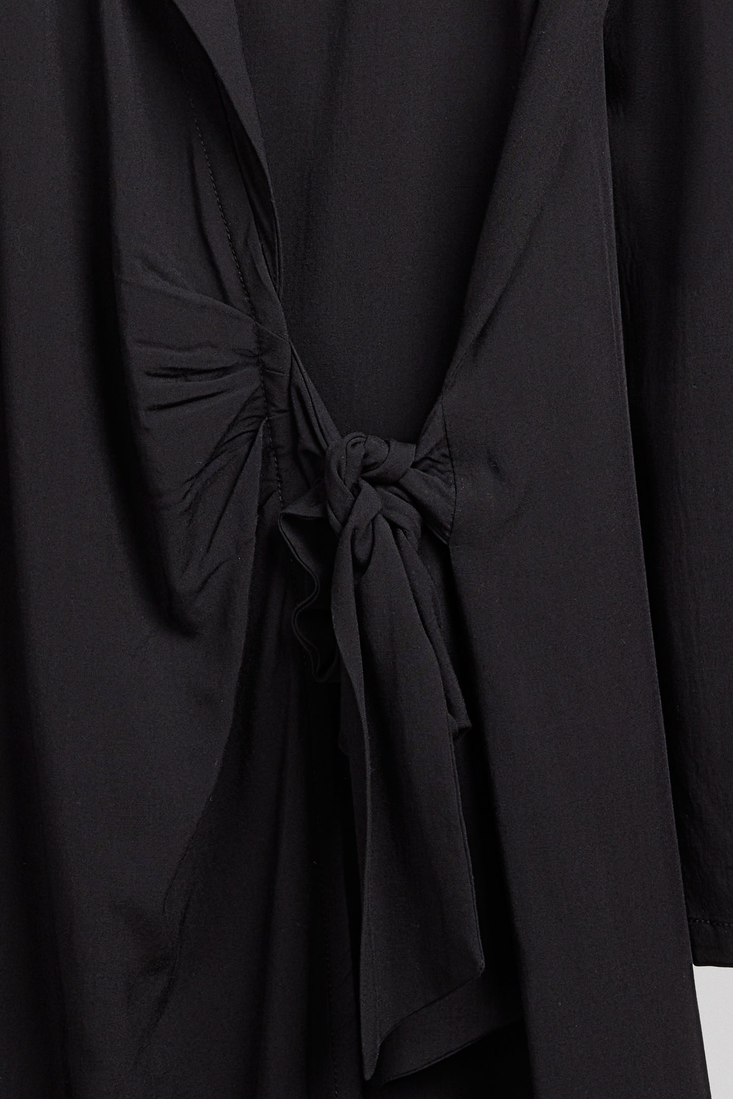 Robe cache-cœur R-ALMA NOIR