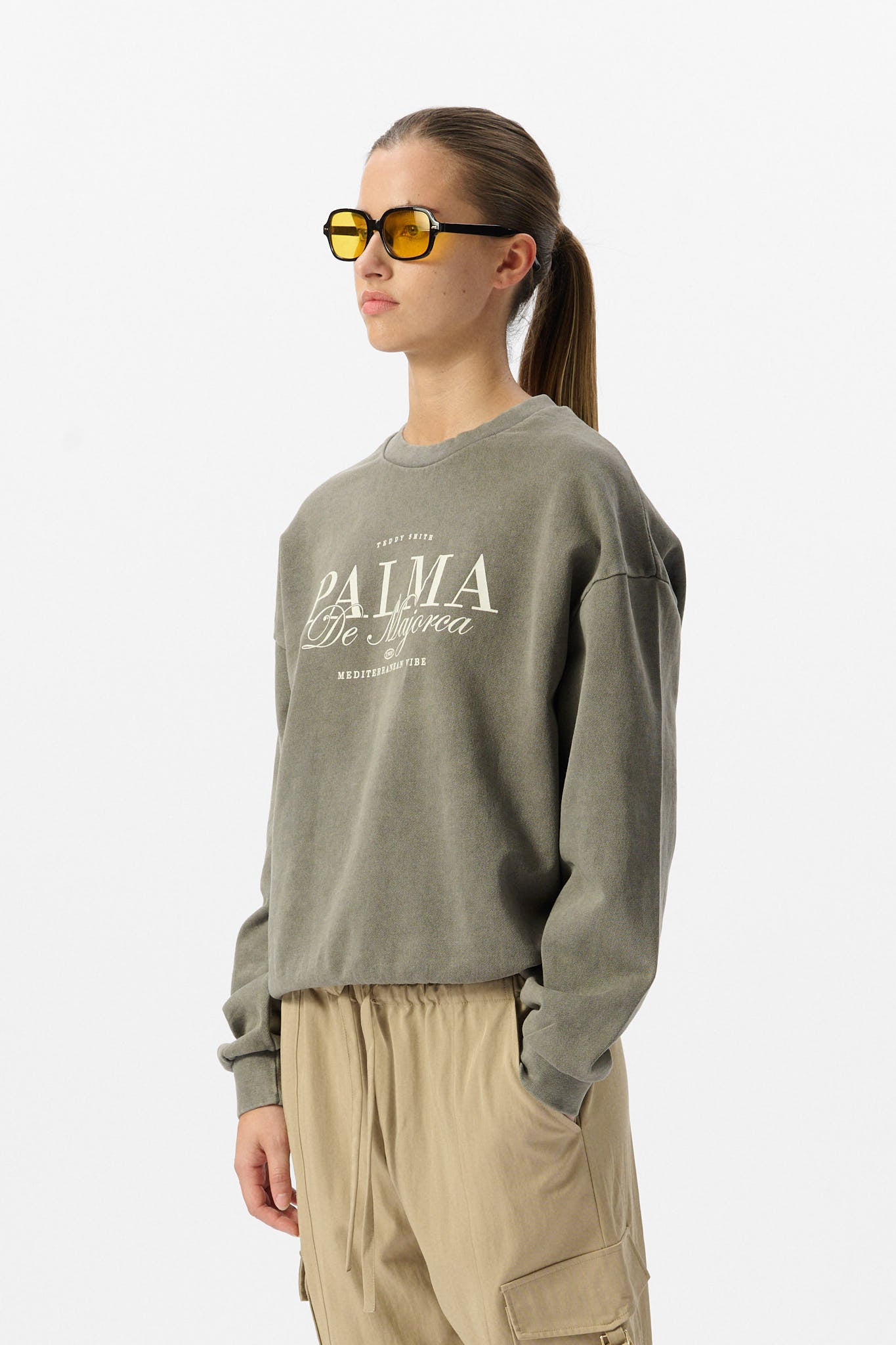 Sweat S-MAJORCA TURBULENCE KAKI