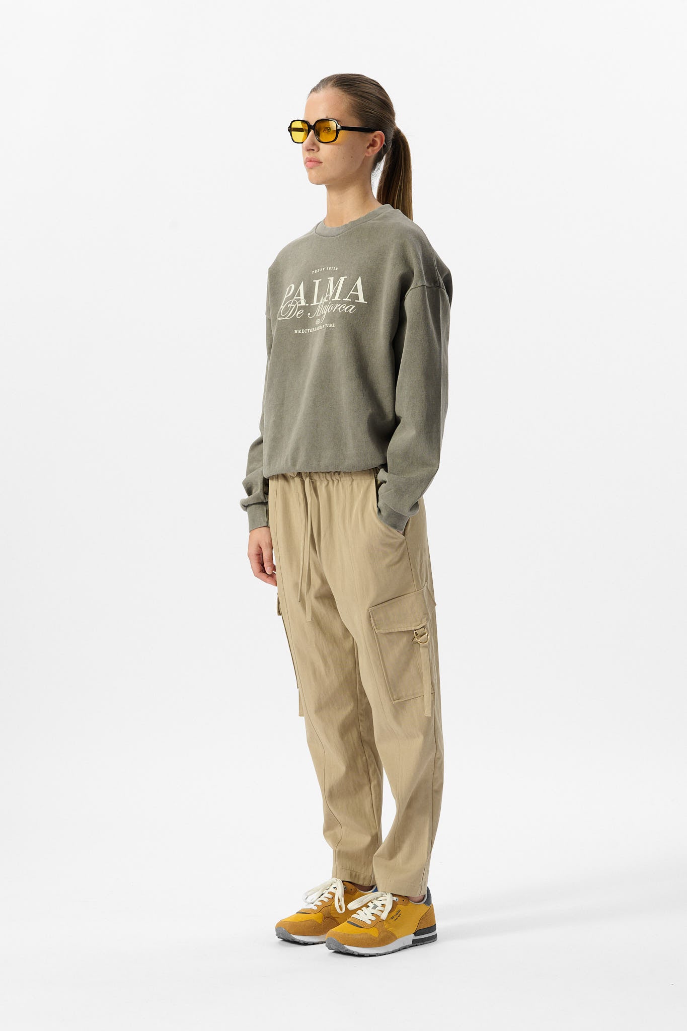 Sweat S-MAJORCA TURBULENCE KAKI