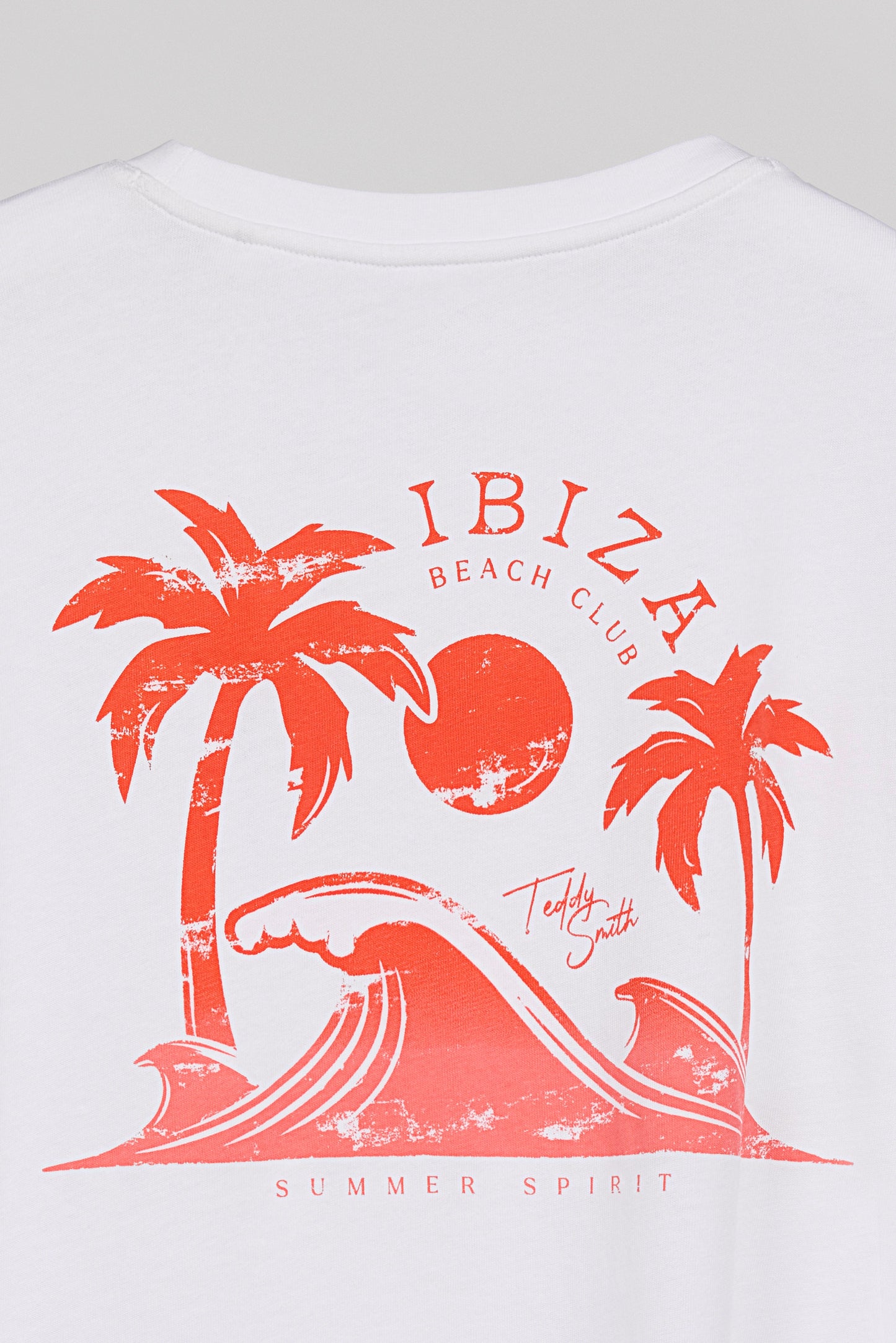 T-shirt T-CLUB MC BLANC